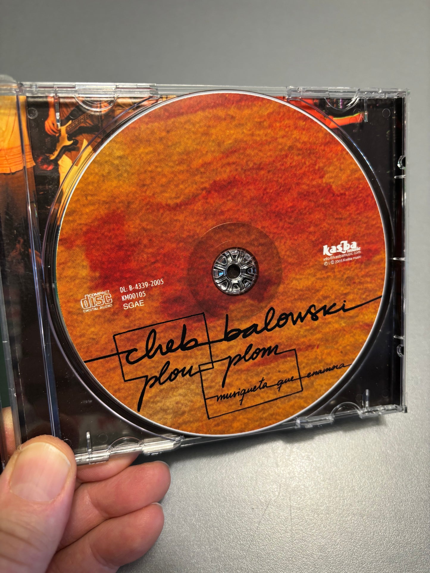 Cheb Balowski: Plou Plom(Musiqueta Que Enamora), CD, 1st pressing, Kasba Music, Spain 2005