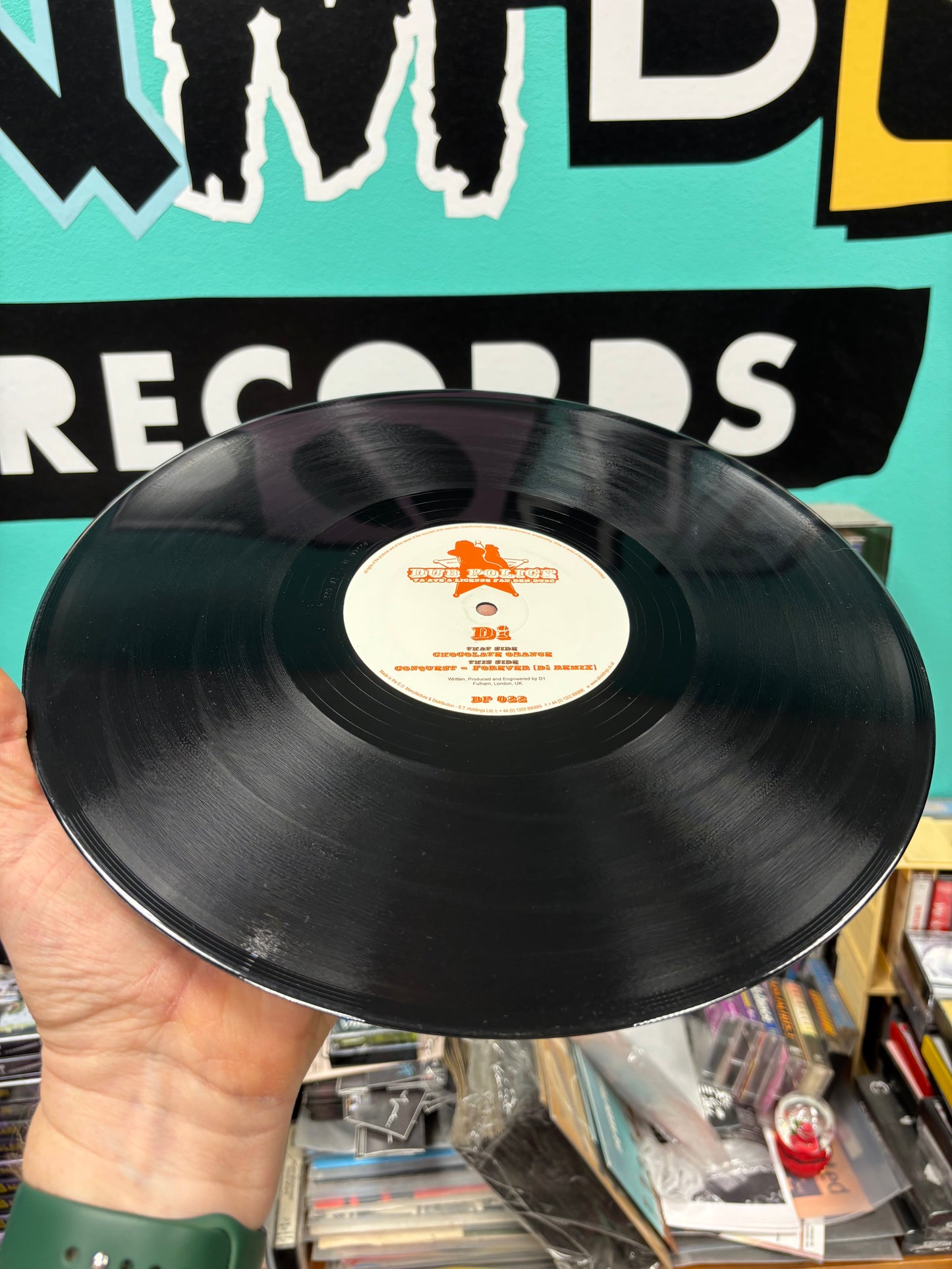 D1: Chocolate Orange, 12inch, Only official pressing, Dub Police, UK 2008