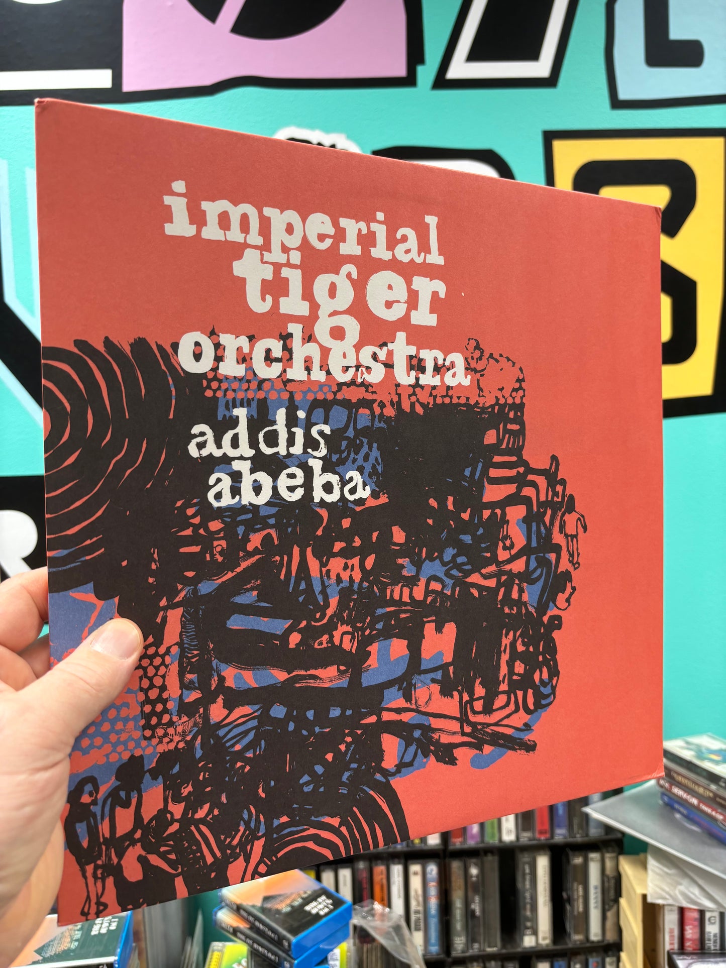 Imperial Tiger Orchestra: Addis Abeba, 12inch, Only vinyl pressing, Mental Groove Records, Absinthe Music, Switzerland 2010