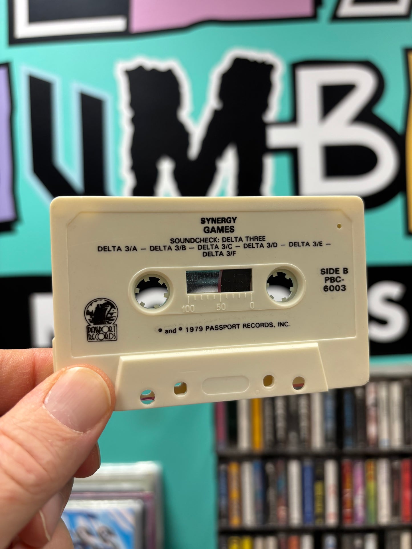 Synergy: Games, C-cassette, 1st pressing, Passport Records, US 1979