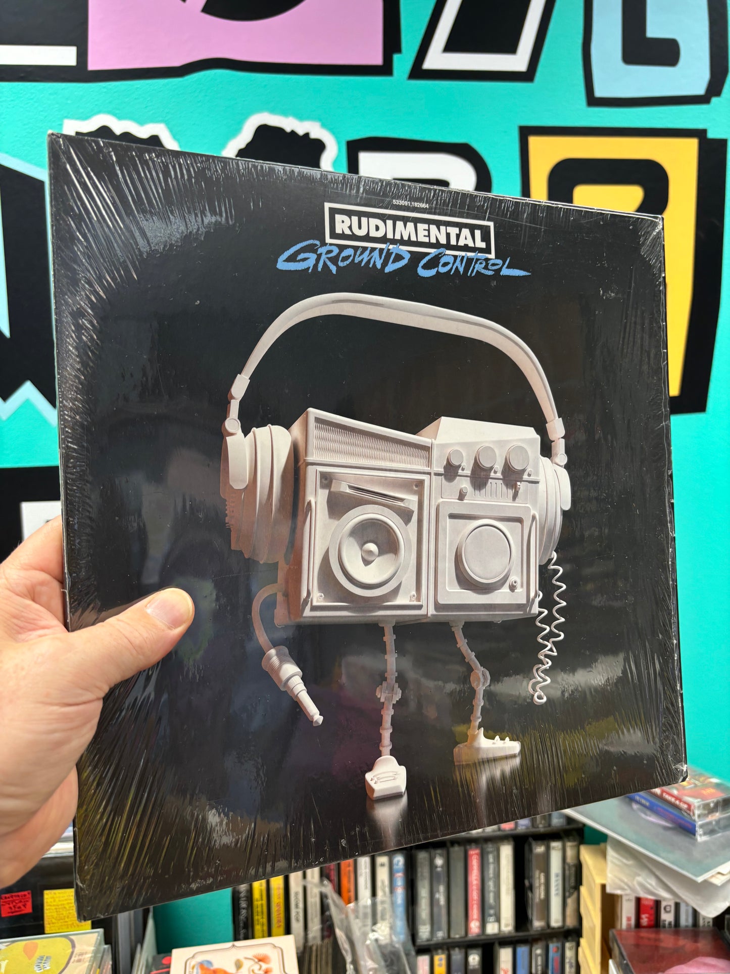 Rudimental: Ground Control, 2LP, gatefold, Limited Edition, Teal Translucent, Only vinyl pressing, Asylum Records, Europe 2021