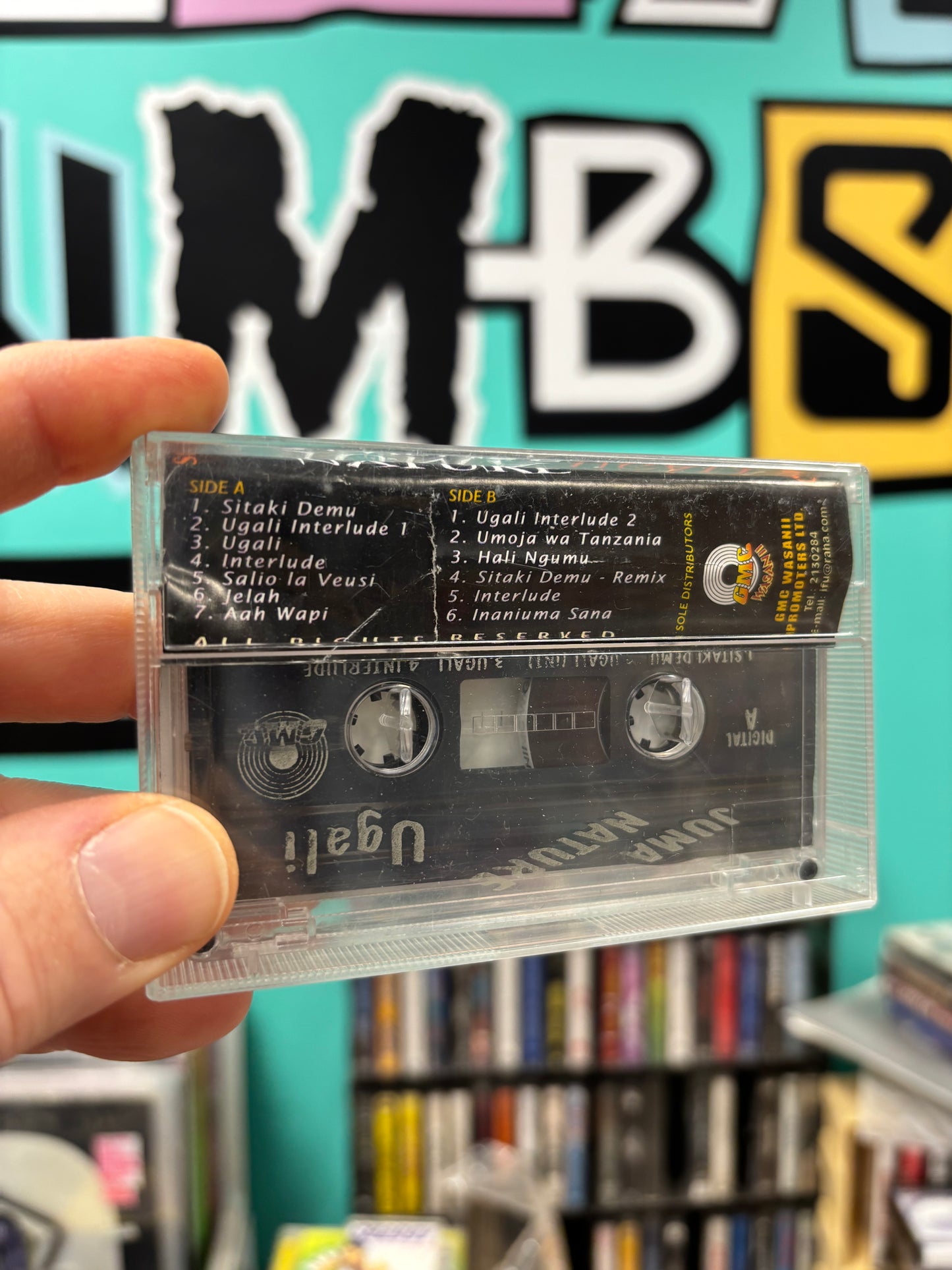 Juma Nature: Ugali, C-cassette, Only pressing?, GMC Wasanii Promoversio LTD, Tanzania 2002