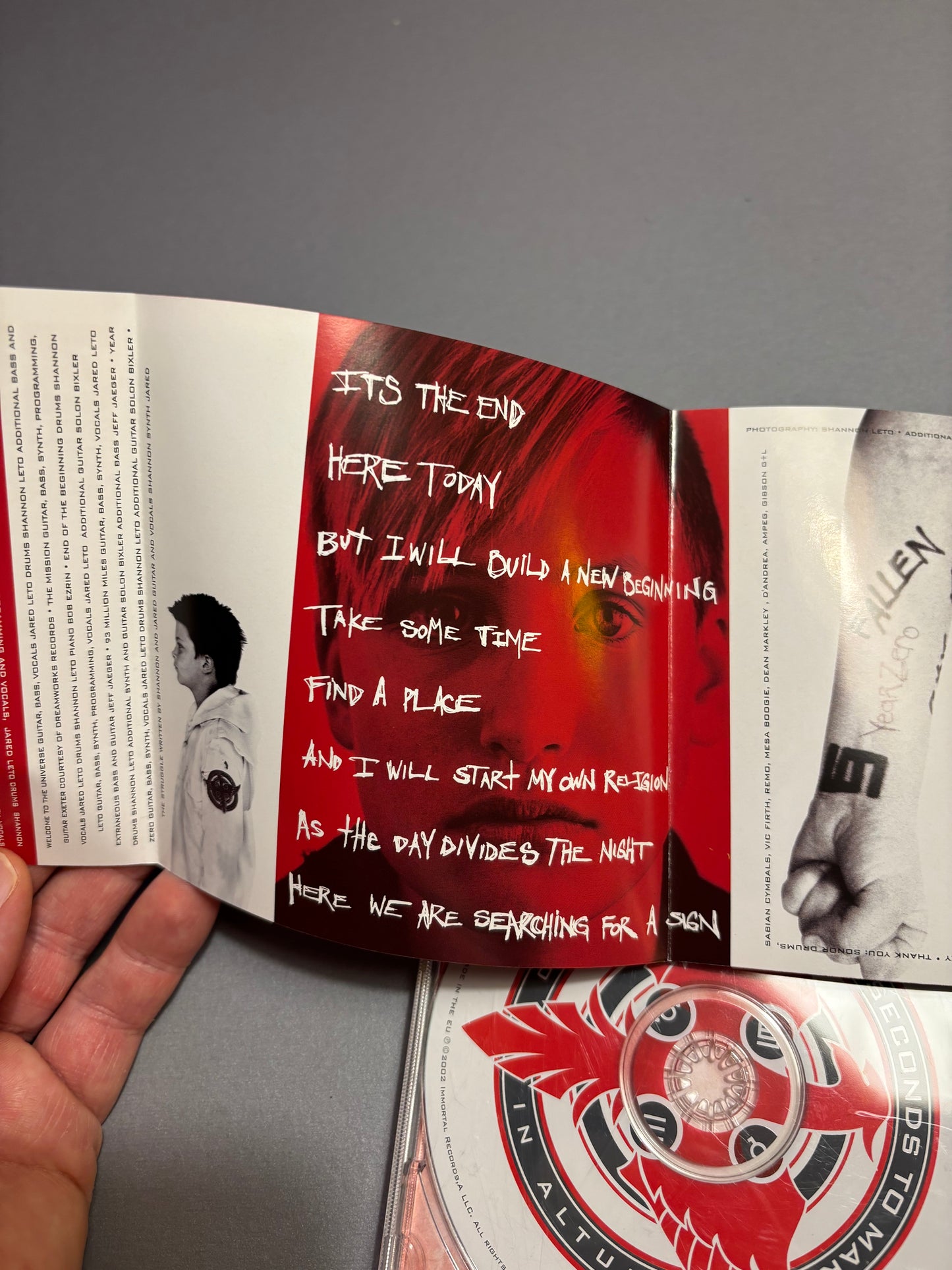 30 Seconds To Mars: 30 Seconds To Mars, CD, repress, enhanced, Europe 2002