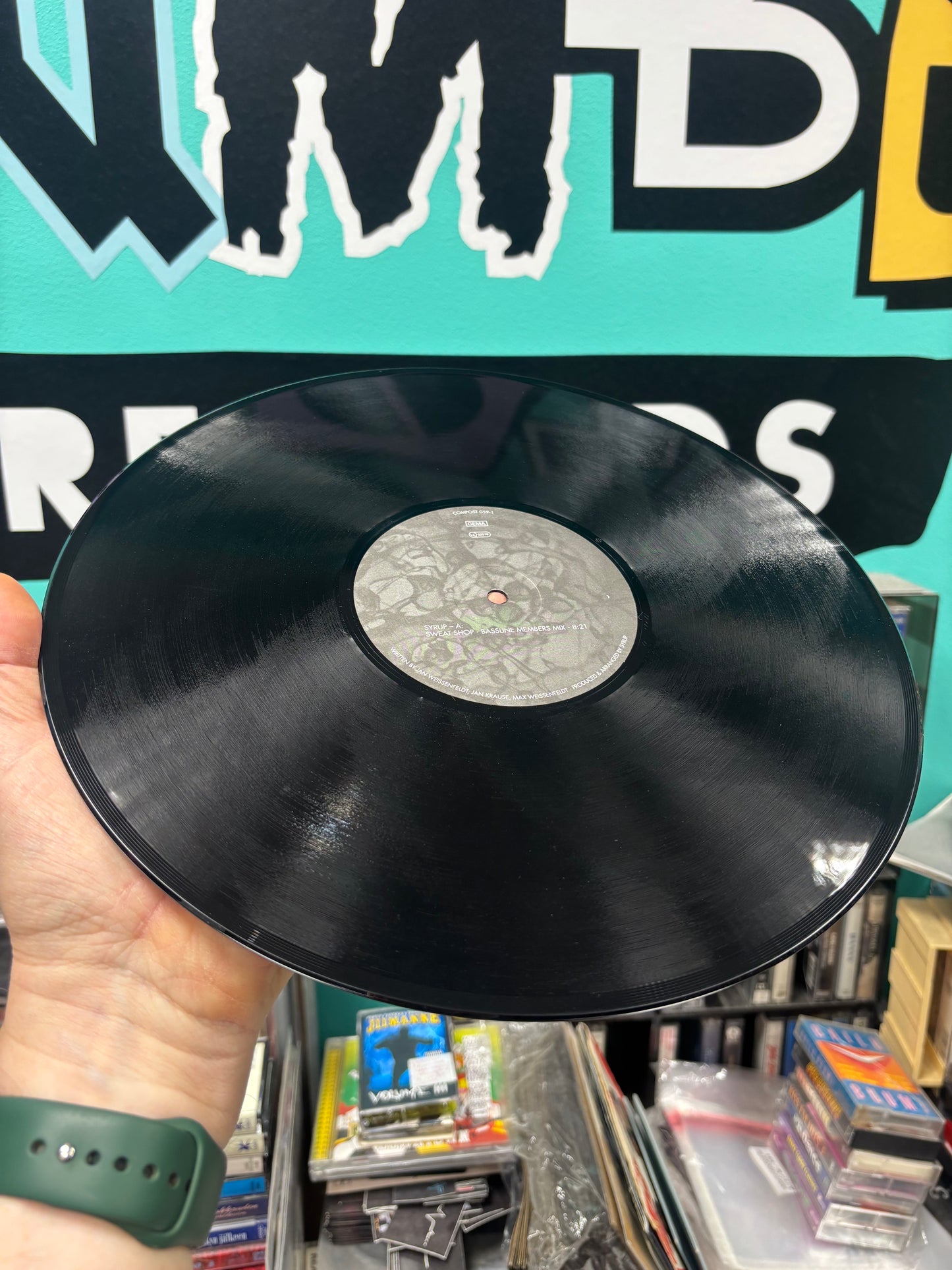 Syrup: Sweat Shop, 12inch, Only official pressing, Compost Records, Germany 1999