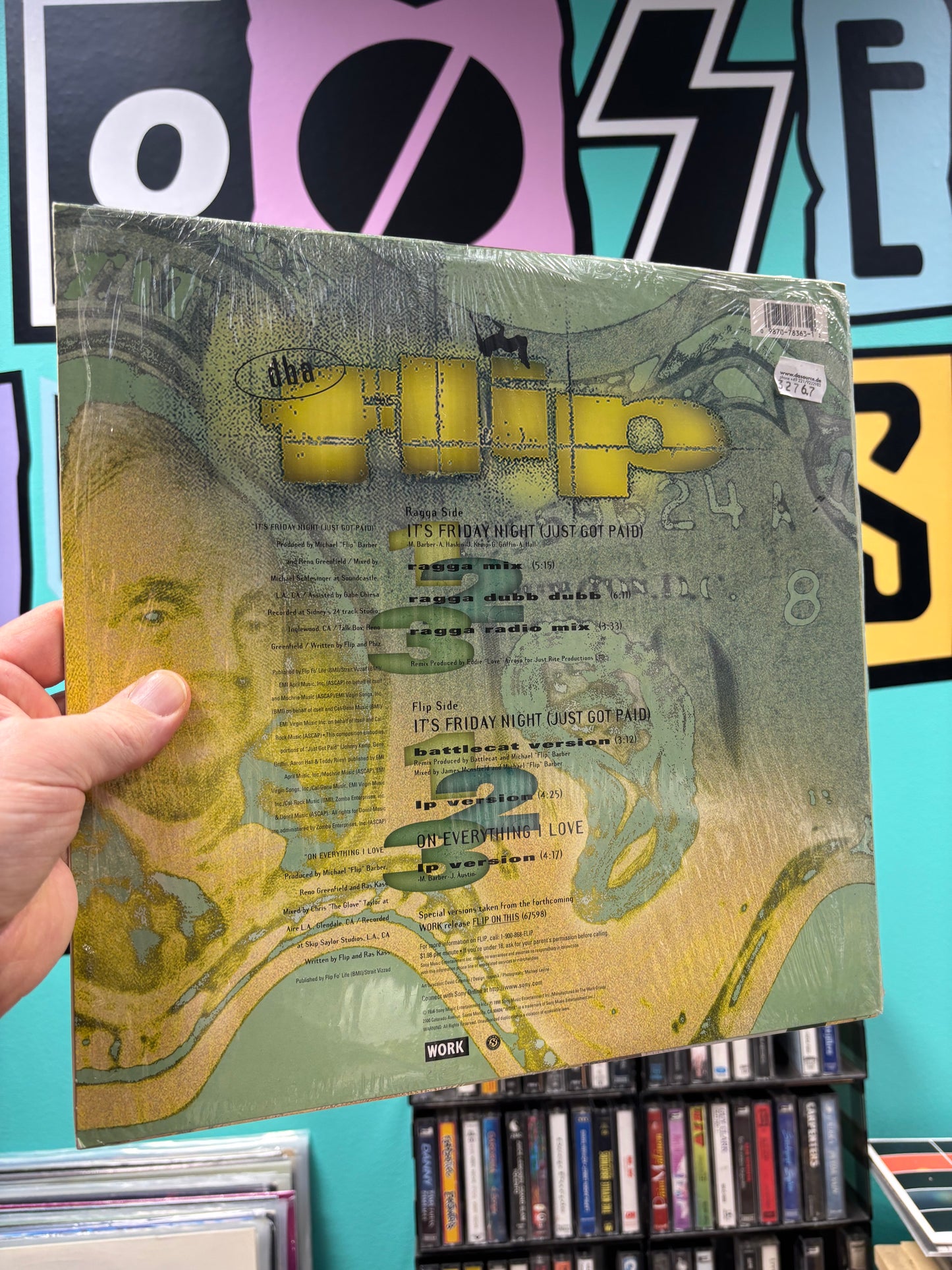 Dba Flip: It’s Friday Night (Just Got Paid), 12inch, 1st pressing, Work, US 1996