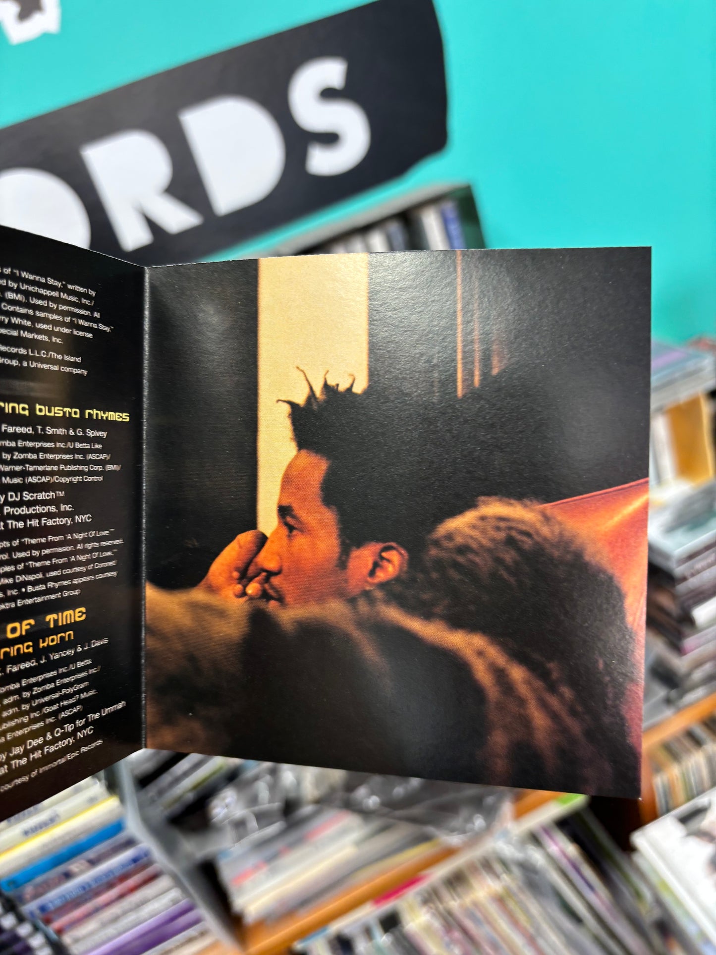 Q-Tip: Amplified, CD, Arista, OG pressing, US 1999