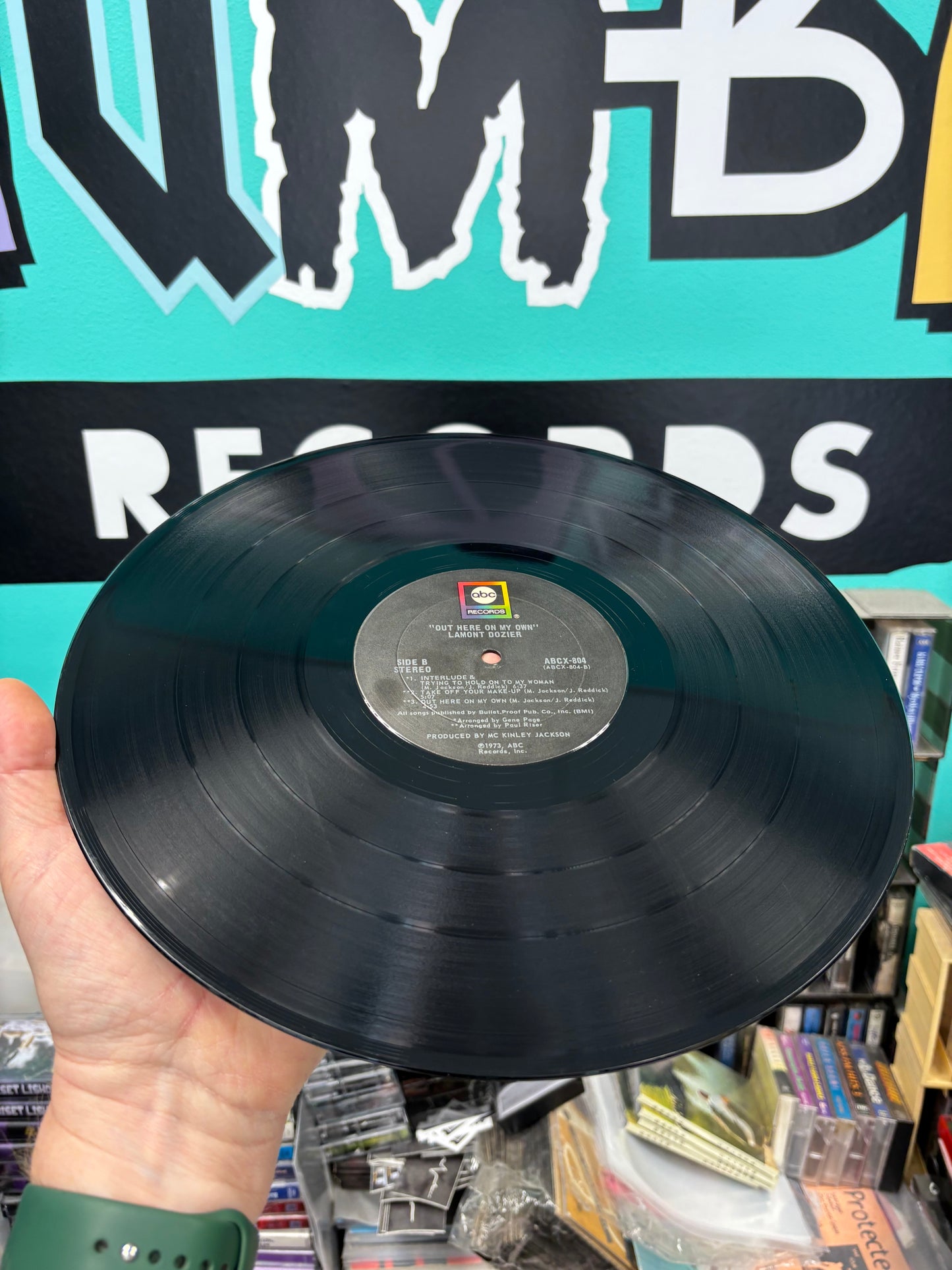 Lamont Dozier: Out Here On My Own, LP, Terre Haute Pressing, ABC Records, US 1973