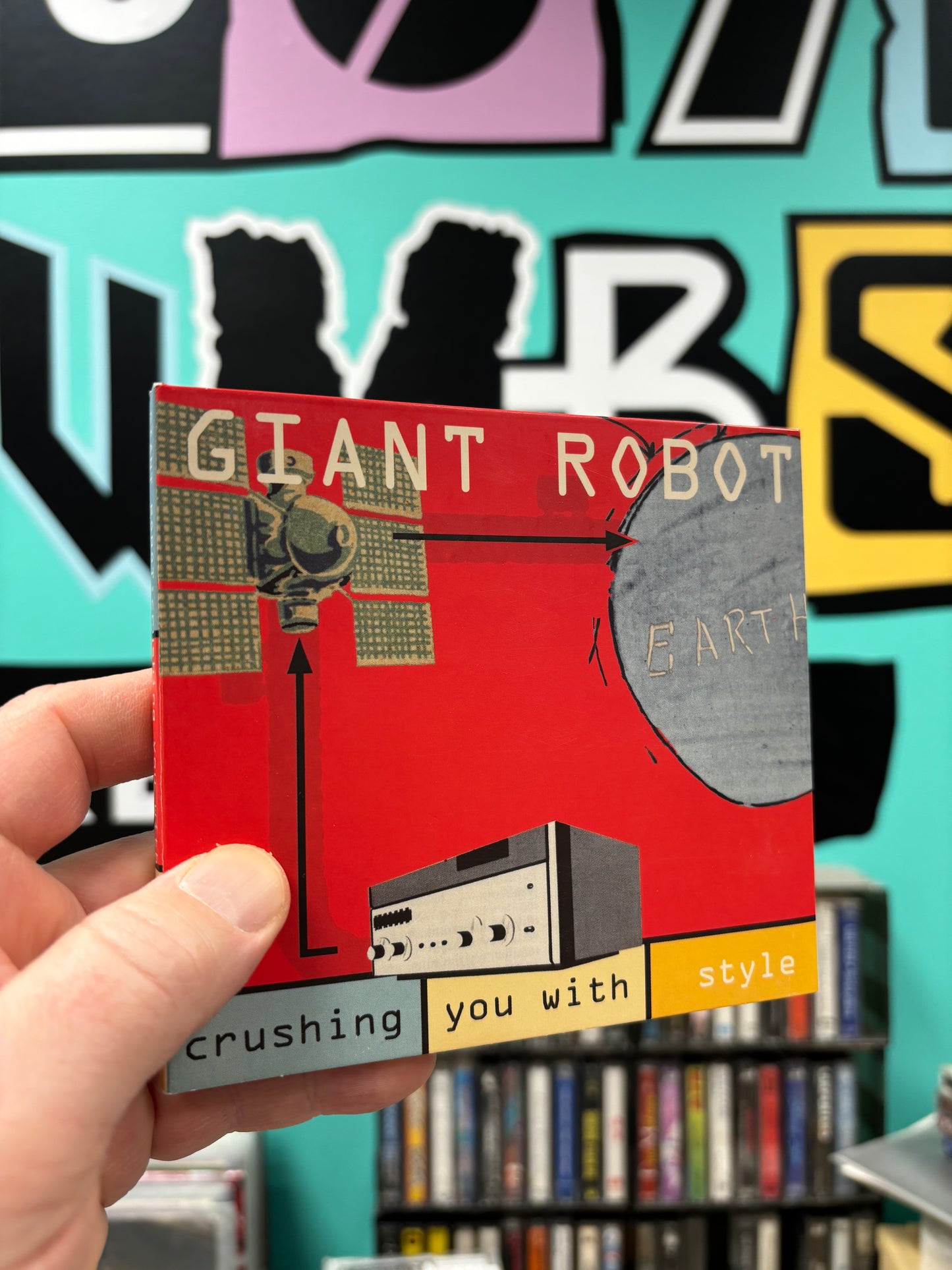 Giant Robot: Crushing You With Style, CD, 1st pressing, Hawaii Sounds, Finland 1999