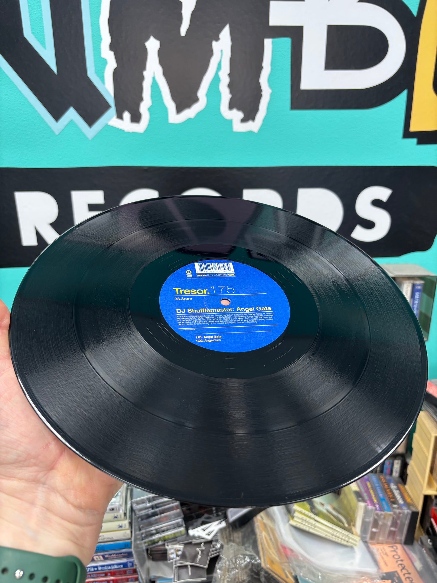 DJ Shufflemaster: Angel Gate, 12inch, Only official pressing, Tresor, Germany 2001
