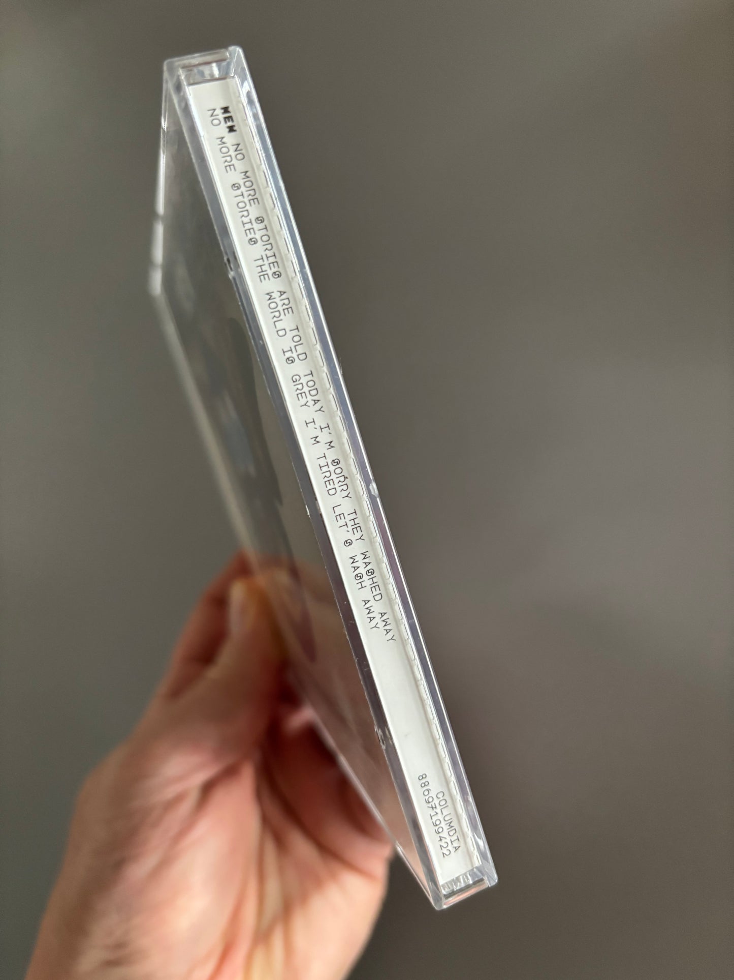 Mew: No More Stories Are Told I’m Sorry They. Washed Away No More Stories The World Is Grey. I’m Tired Let’s Wash Away, CD, Columbia, Sony Music, Europe 2009
