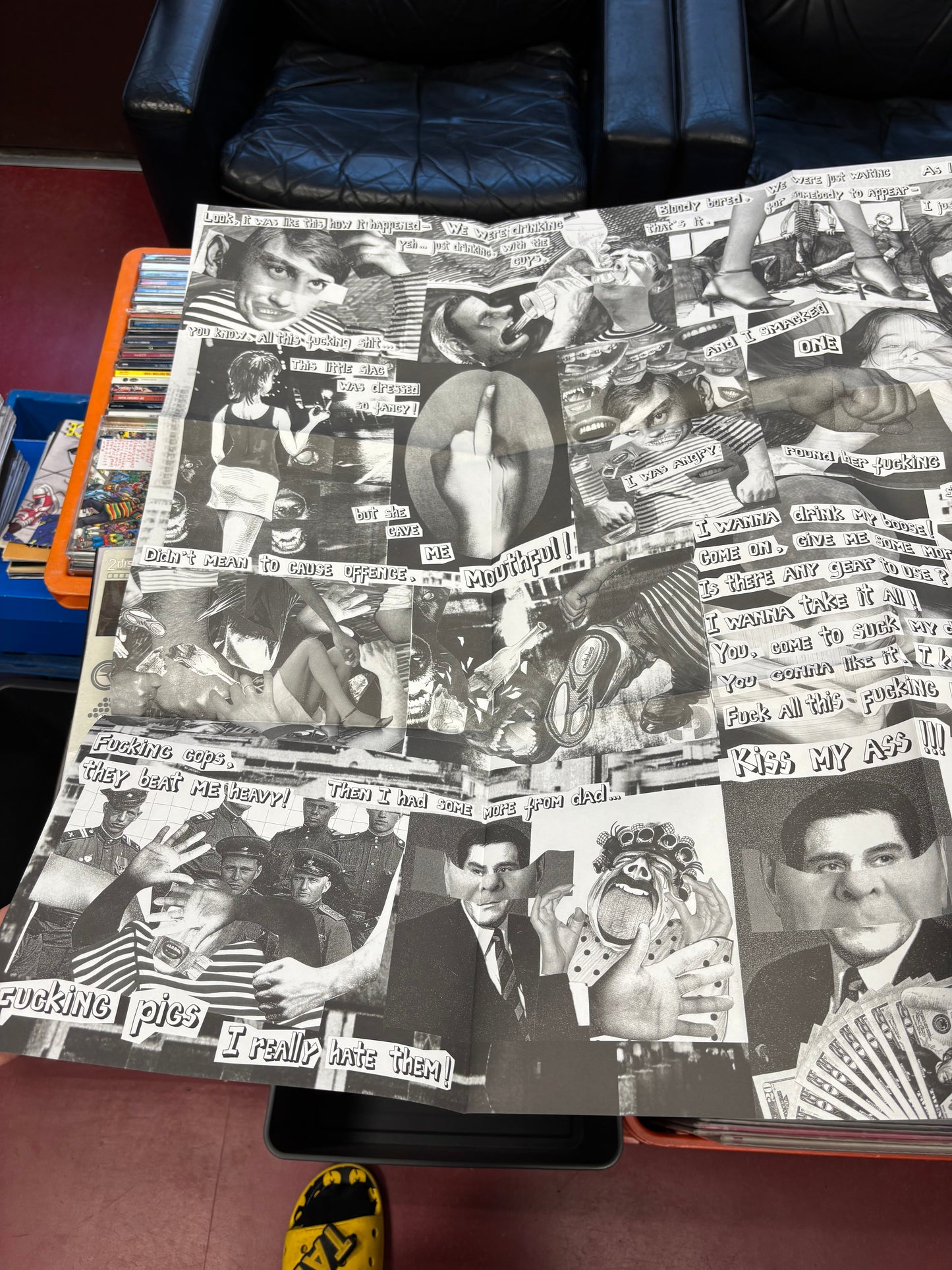 D. Riba & Lucia Macari: Hip-Hop On Bones Vol. 2, 10inch, Only pressing, Limited Edition, Numbered, KidNap Records, Netherlands 2005