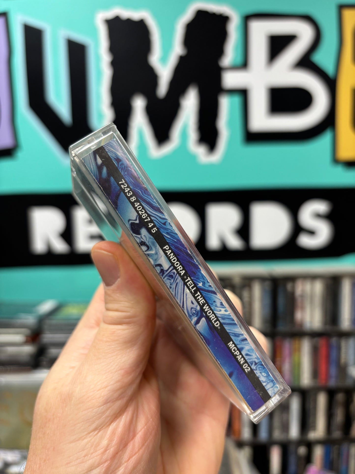 Pandora: Tell The World, cassette, Virgin, Stockhouse, N.E.W. Music, Europe 1995