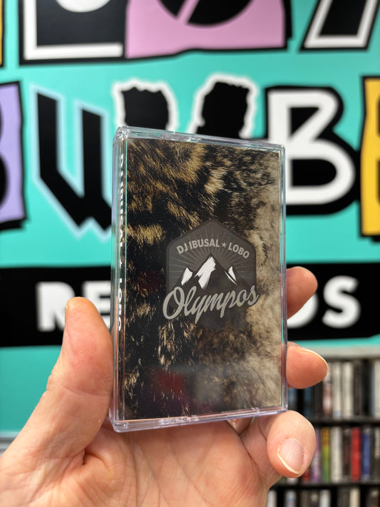 DJ Ibusal & Lobo: Olympos, cassette, 1st pressing, Only cassette pressing, Monsp Records, Finland 2015