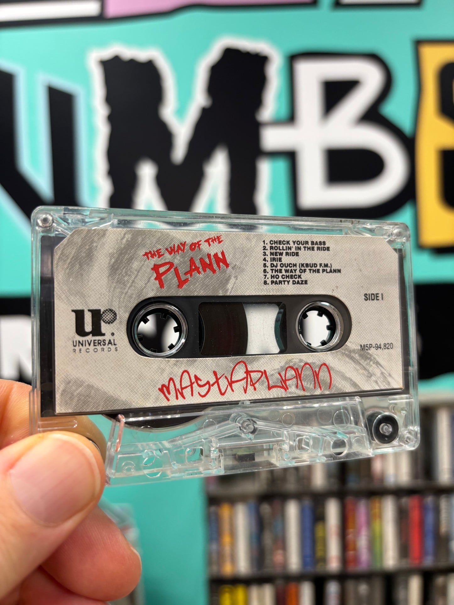Mastaplann: The Way Of The Plann, 1st pressing, C-cassette, Universal Records, Philippines 1994