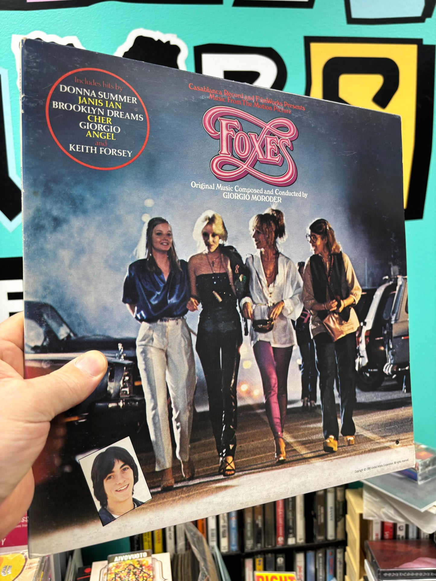 Foxes (Original Soundtrack), 2LP, gatefold, Casablanca, Italy 1980