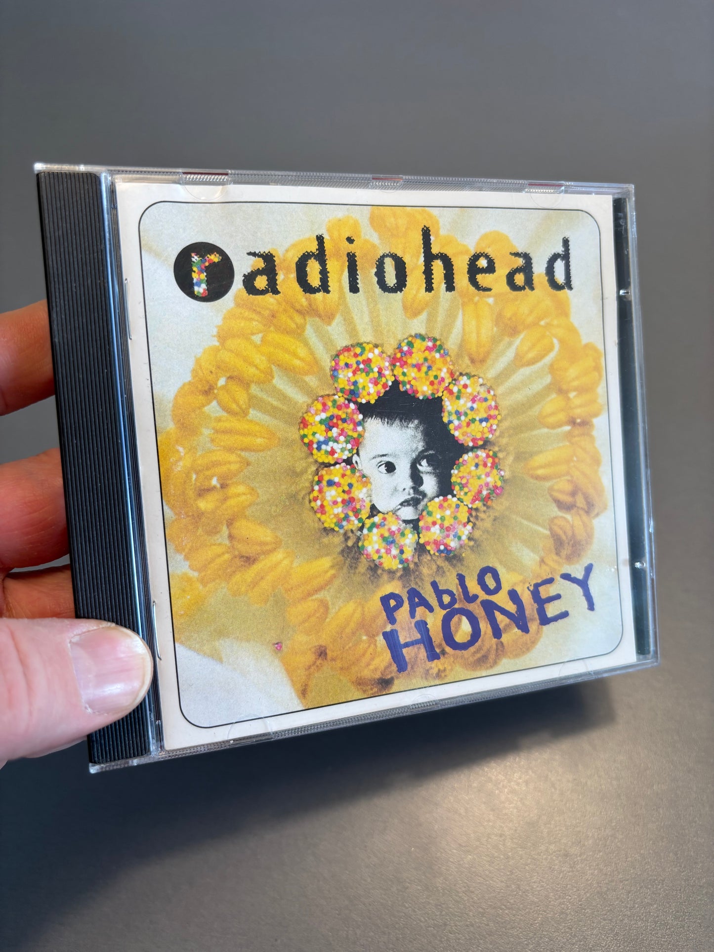 Radiohead: Pablo Honey, CD, repress, Parlophone, Europe year?