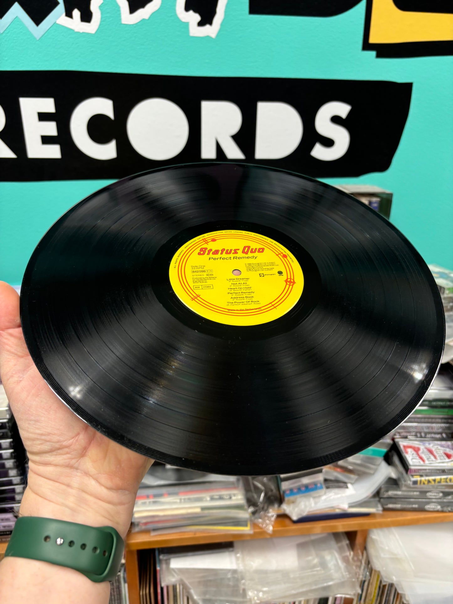 Status Quo: Perfect Remedy, LP, Vertigo, Phonogram, Europe 1989