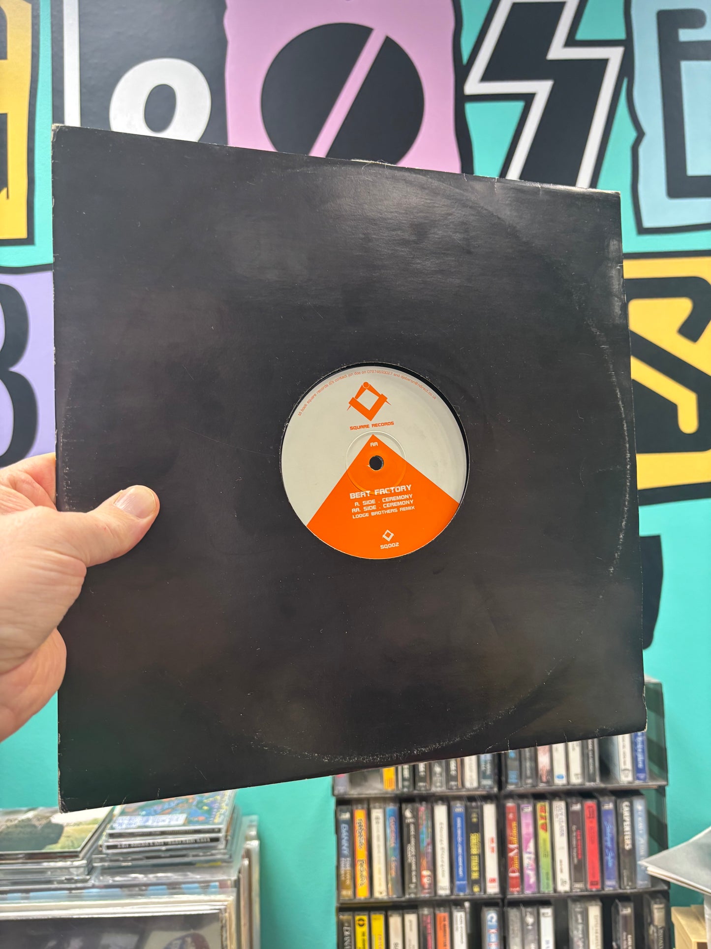 Beat Factory: Ceremony, 12inch, Only pressing, Square Records, UK 2001