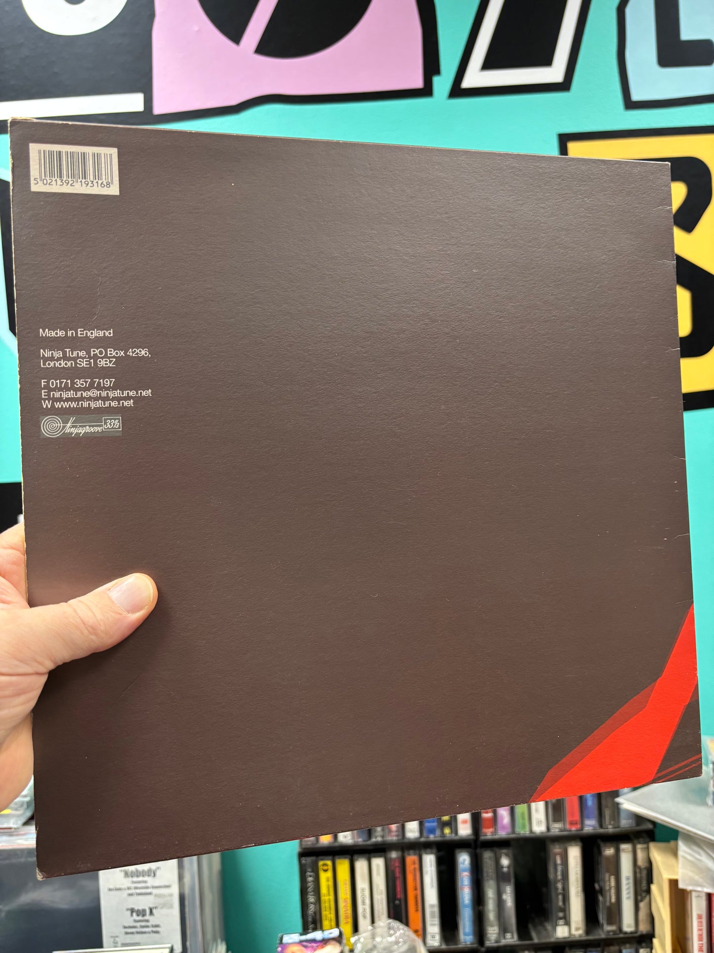 Dynamic Syncopation: Ground Zero, 12inch, Ninja Tune, UK 1999