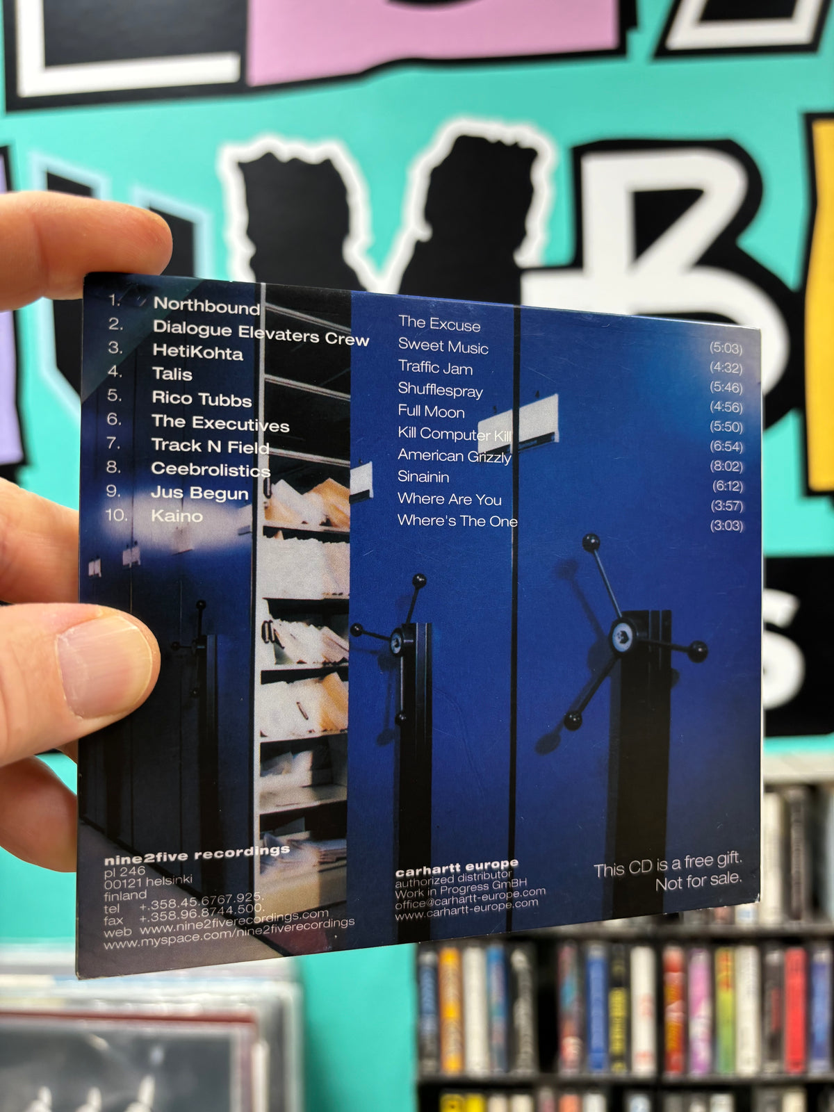 Sold Out, CD, Only pressing, compilation, promo, Nine2Five Recordings, Finland 2007