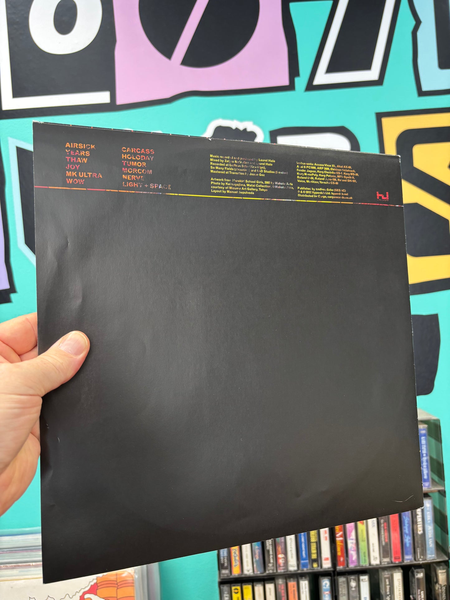 Laurel Halo: Quarantine, LP, Only vinyl pressing, Hyperdub, UK 2012