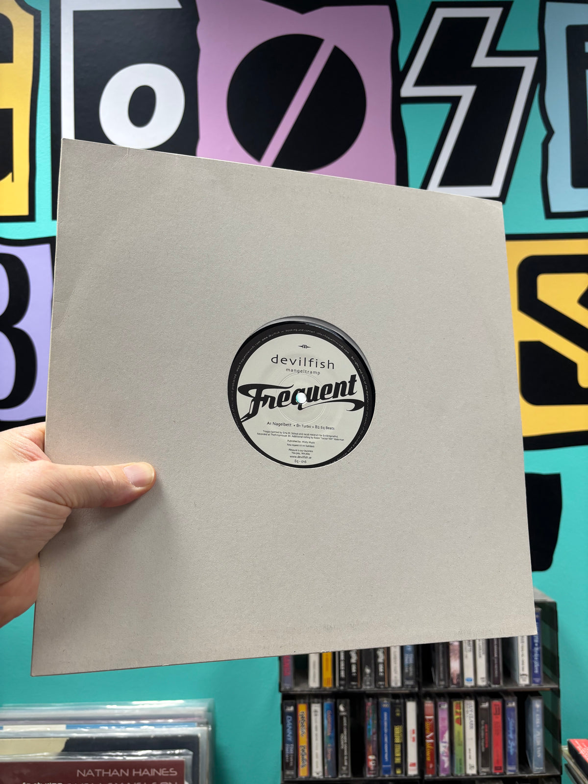 Devilfish: Mangeltramp, 12inch, 1st pressing, Frequent, UK 2004