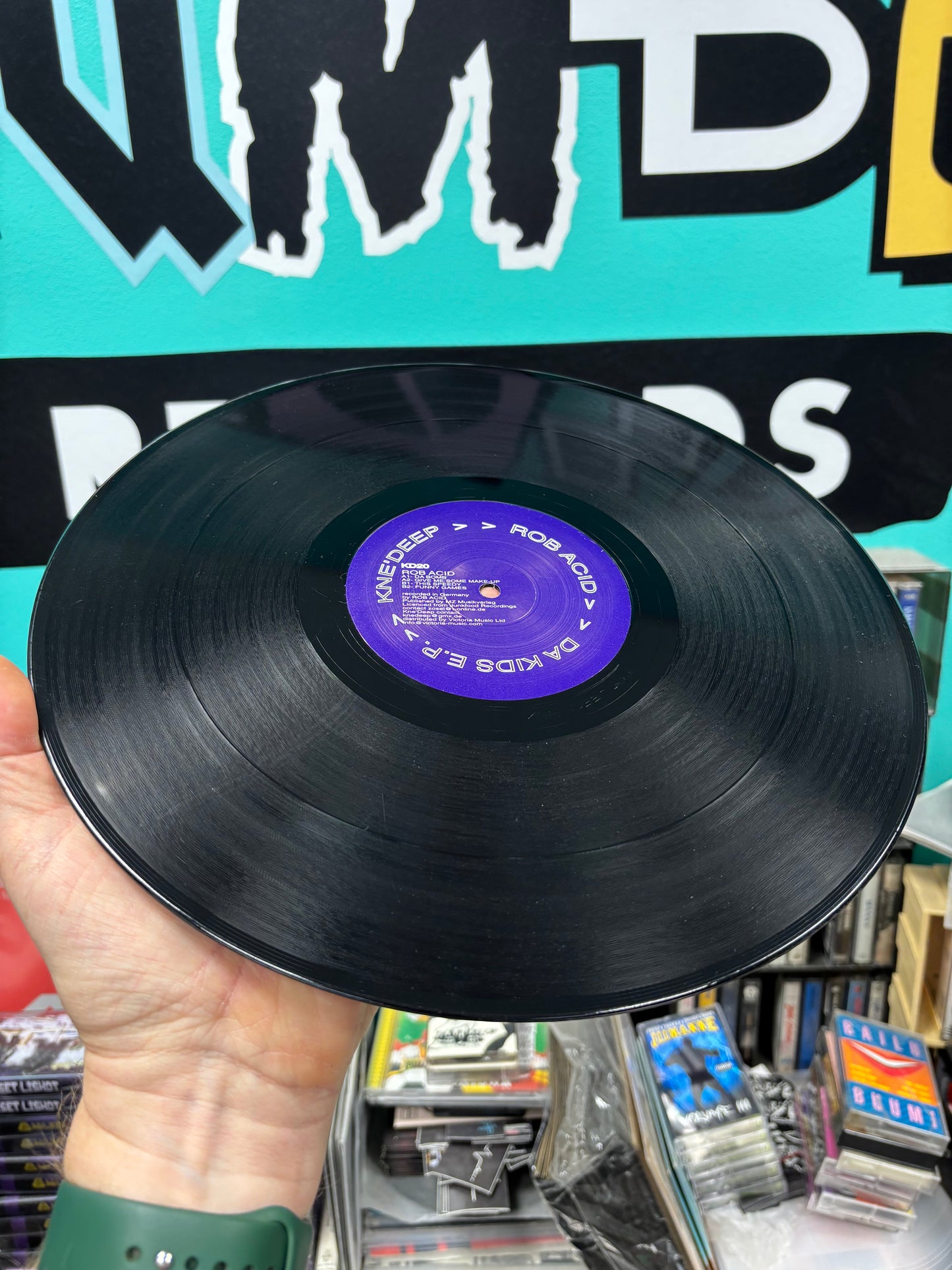 Rob Acid: Da Kids E.P., 12inch, Only official pressing, Kne’ Deep, UK 2002