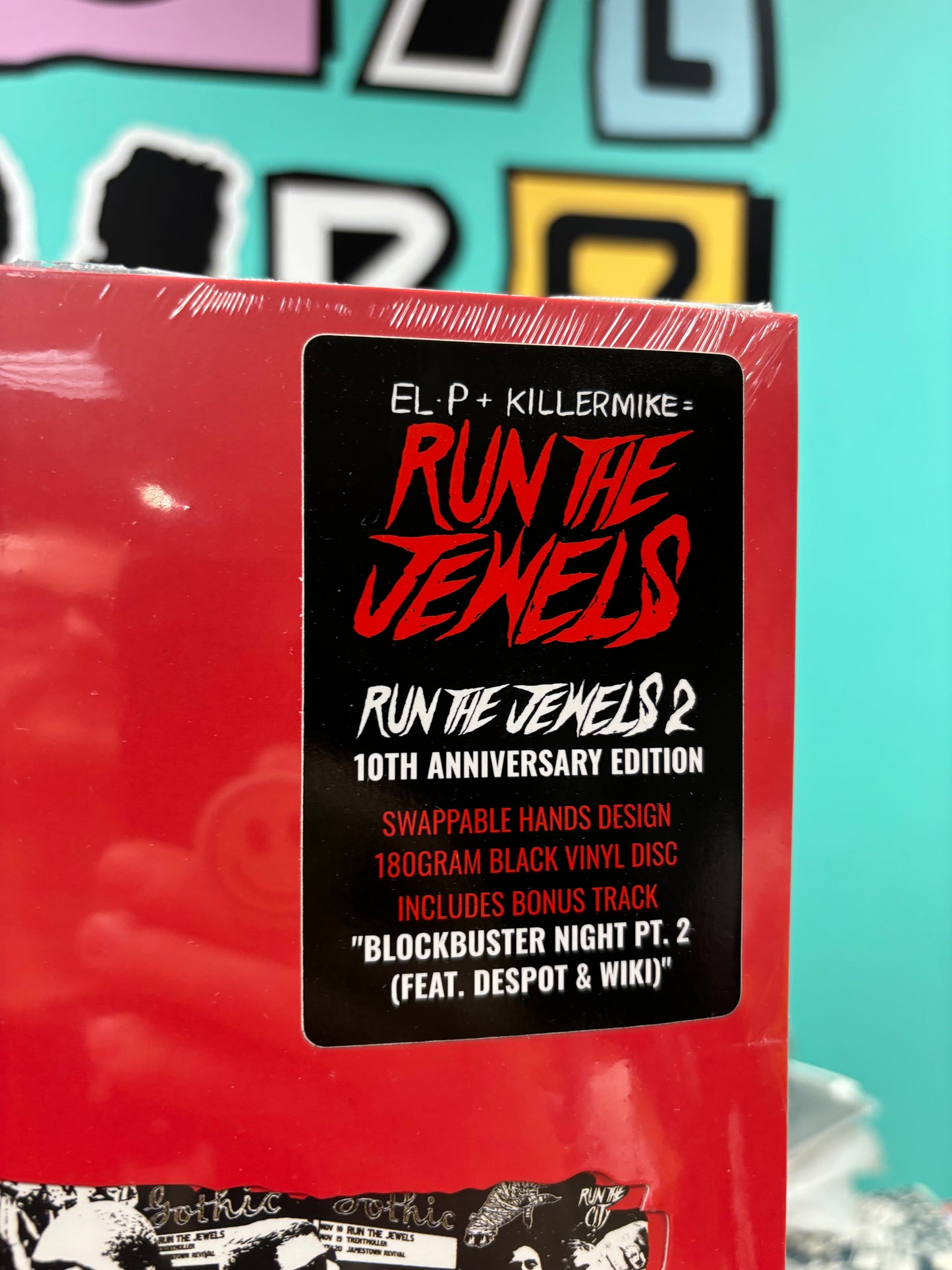 Run The Jewels: Run The Jewels 2, reissue, 2LP, Black vinyls, gatefold, Limited Edition, 180gram, 10th Anniversary Edition, Swappable Hands Design, Seeker Music, USA & Europe 2024