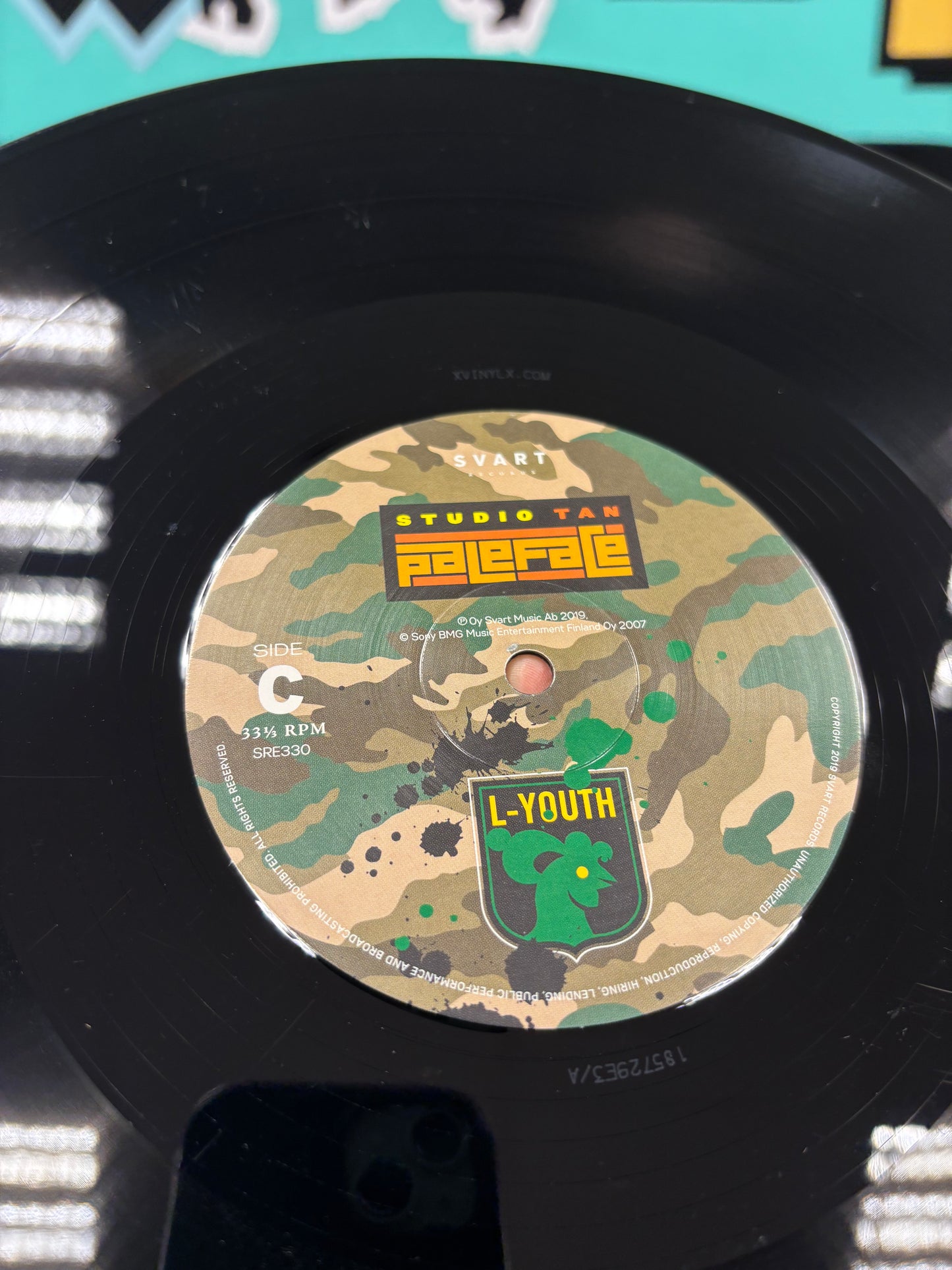 Paleface: Studio Tan, 2LP, gatefold, reissue, Limited Edition, Svart Records, Finland 2019