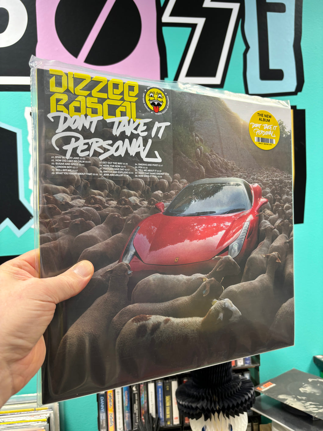 Dizzee Rascal: Don’t Take It Personal, LP, black vinyl, UK 2024