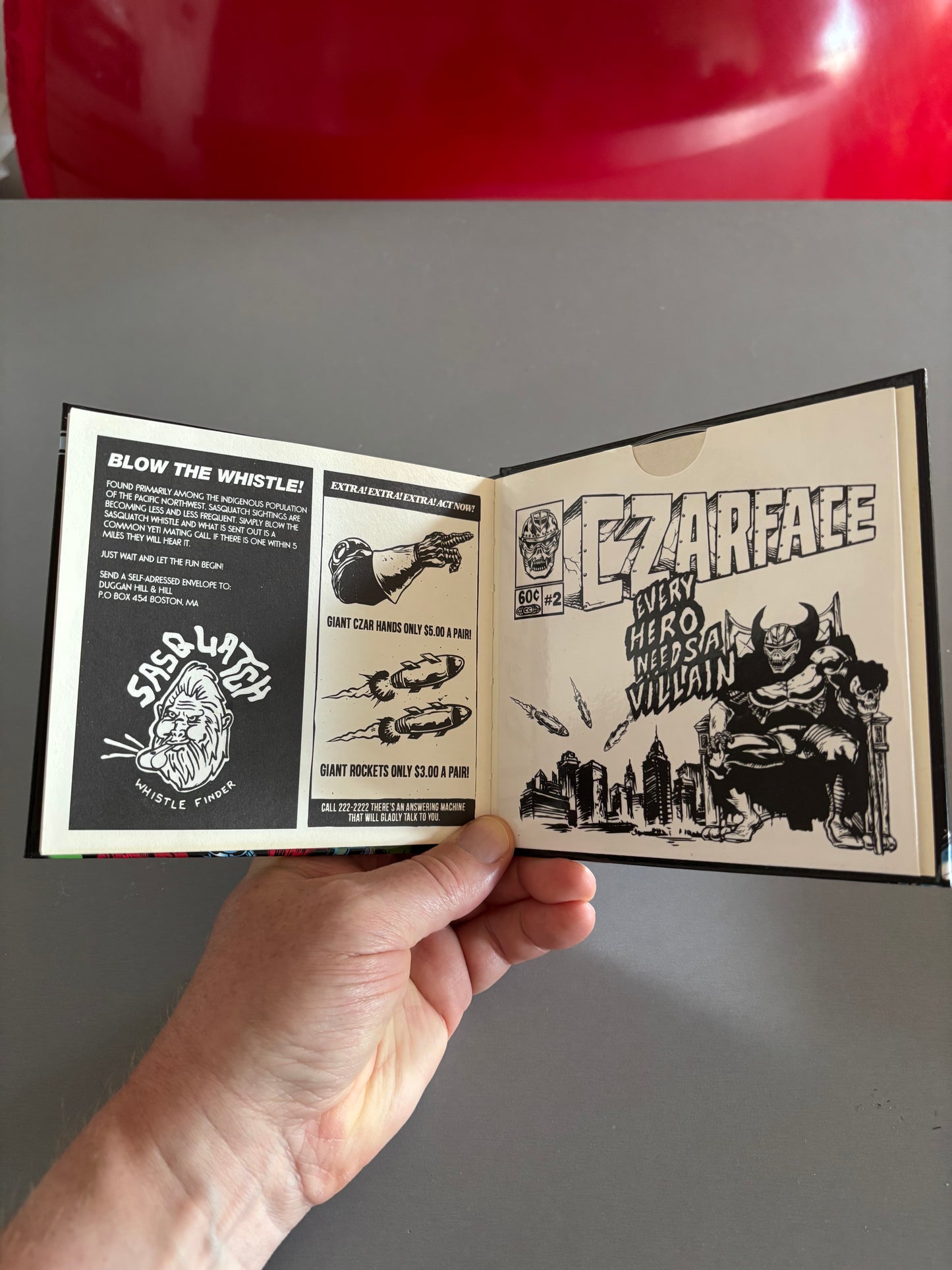 Czarface: Every Hero Needs A Villain, CD, OG pressing, Deluxe Edition, Limited Edition, Brick Records, Fly Casual Records, US 2015
