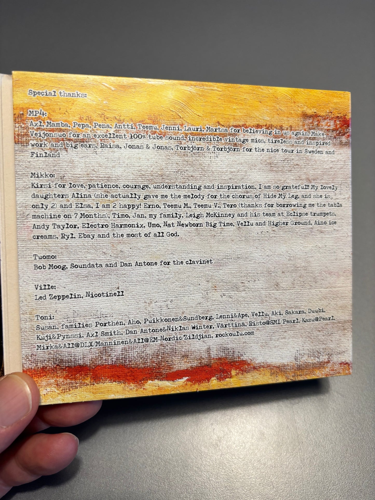 MP4: Follower, CD, Only pressing, Jupiter, Finland 2007