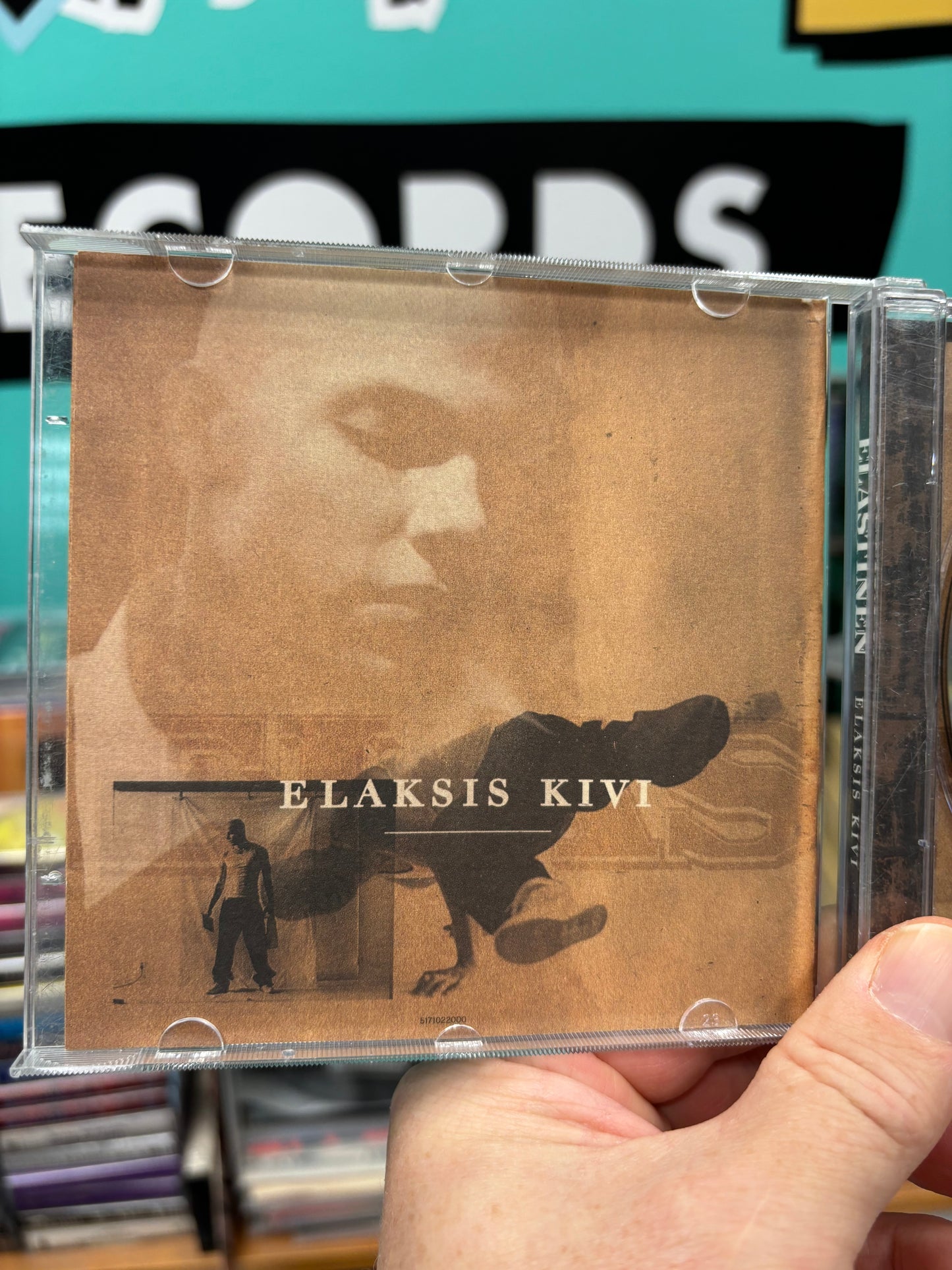 Elastinen: Elaksis Kivi, CD, 1st pressing, Only CD pressing, Columbia, Rähinä Records, Finland 2004