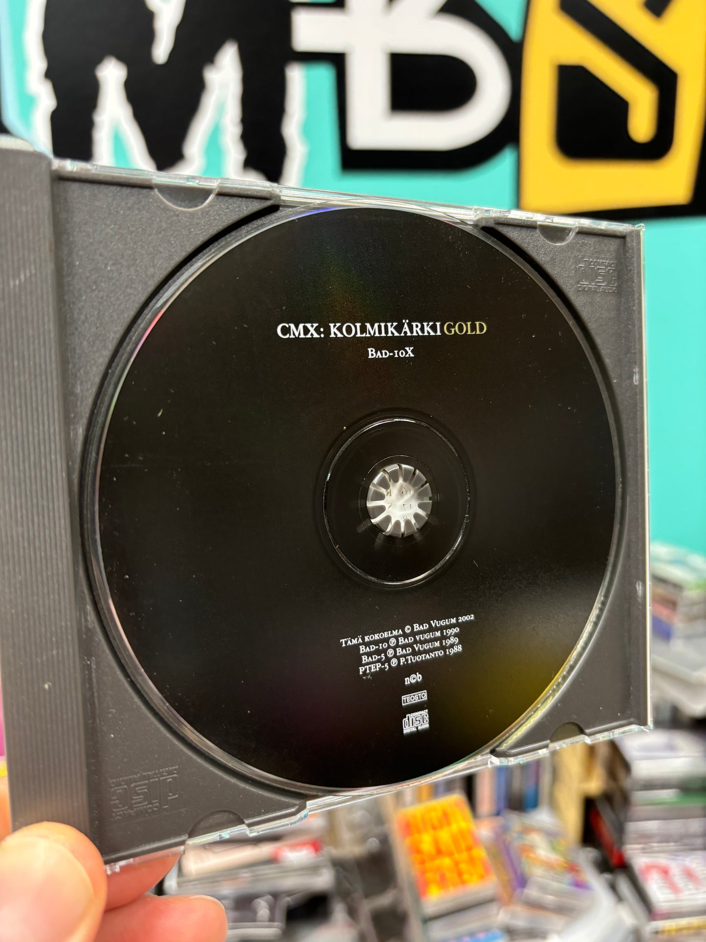 CMX: Kolmikärki Gold, CD, Compilation, Bad Vugum, Finland 2002