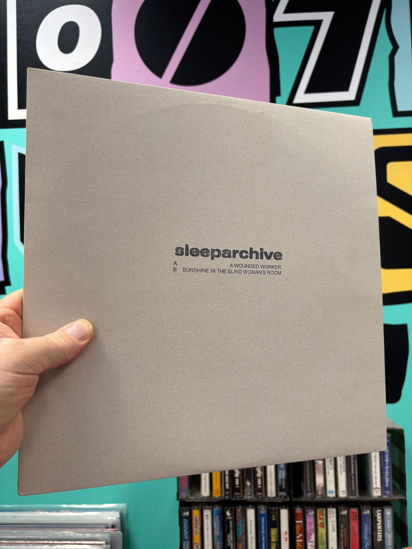Sleeparchive: A Wounded Worker, 12inch, EP, white label, Only pressing, Sleeparchive, Germany 2016