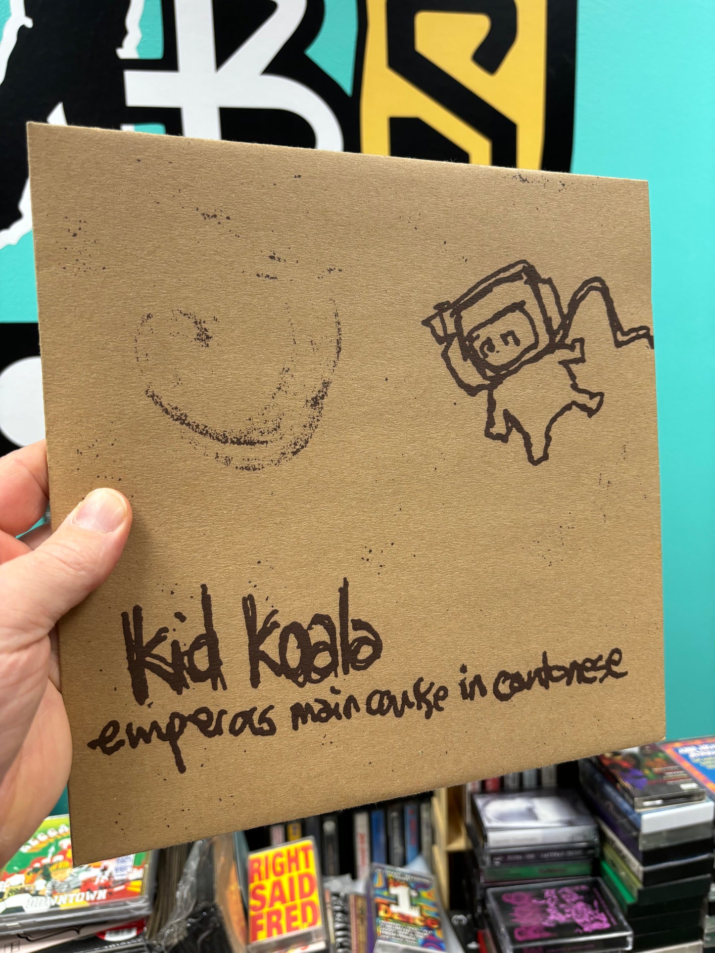 Kid Koala: Emperors Main Course In Cantonese, 10inch, Only official pressing, Ninja Tune, UK 2000