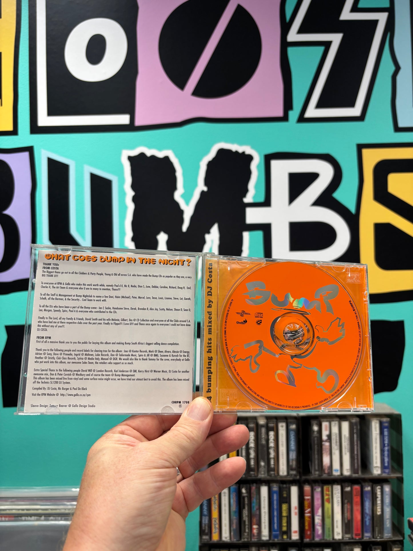 Bumb 6, CD, Only pressing, Compilation, Mixed, RPM Dance, South Africa 2000