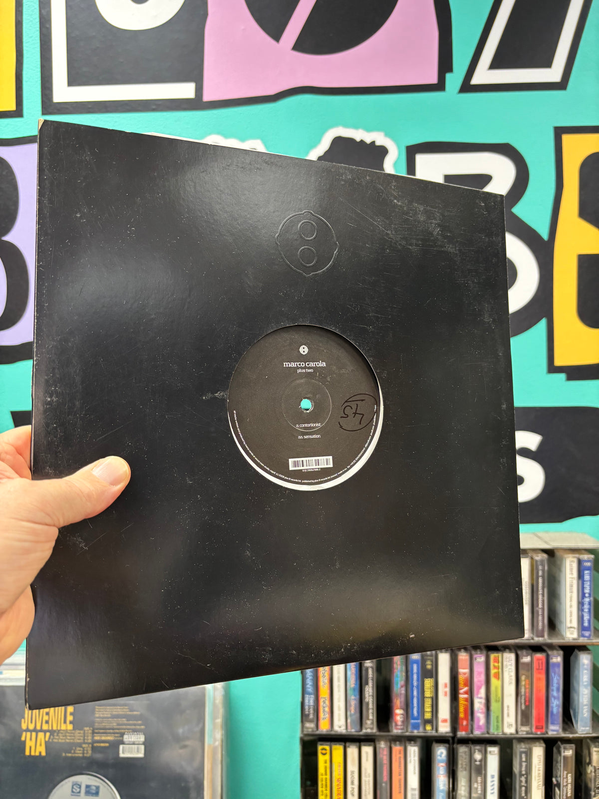 Marco Carola: Plus Two, 12inch, Only official pressing, Plus 8 Records, Canada 2008