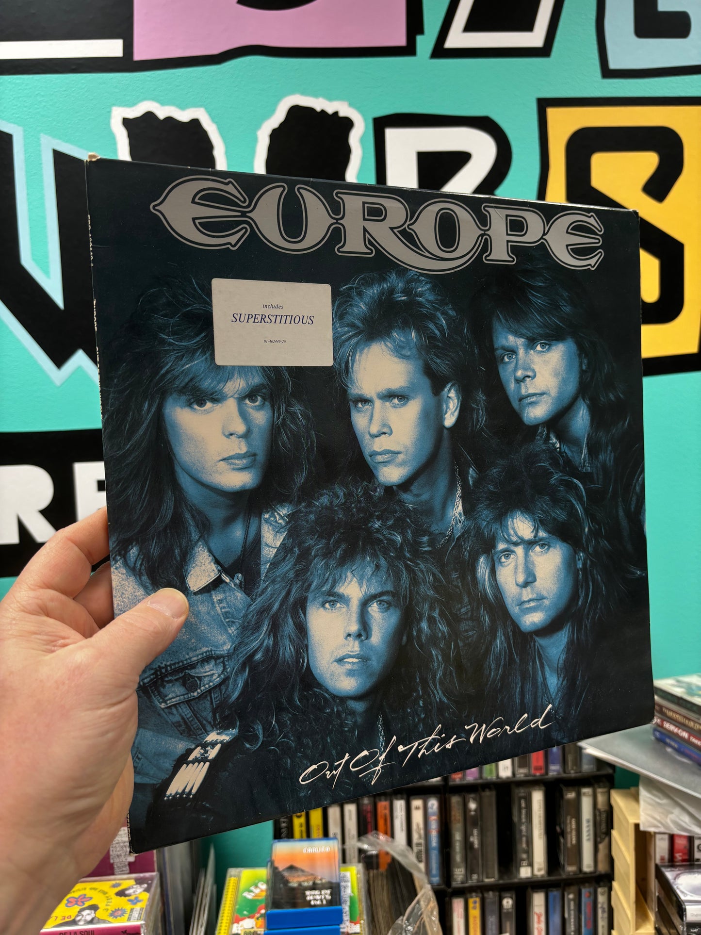 Europe: Out Of This World, LP, Epic, Europe 1988