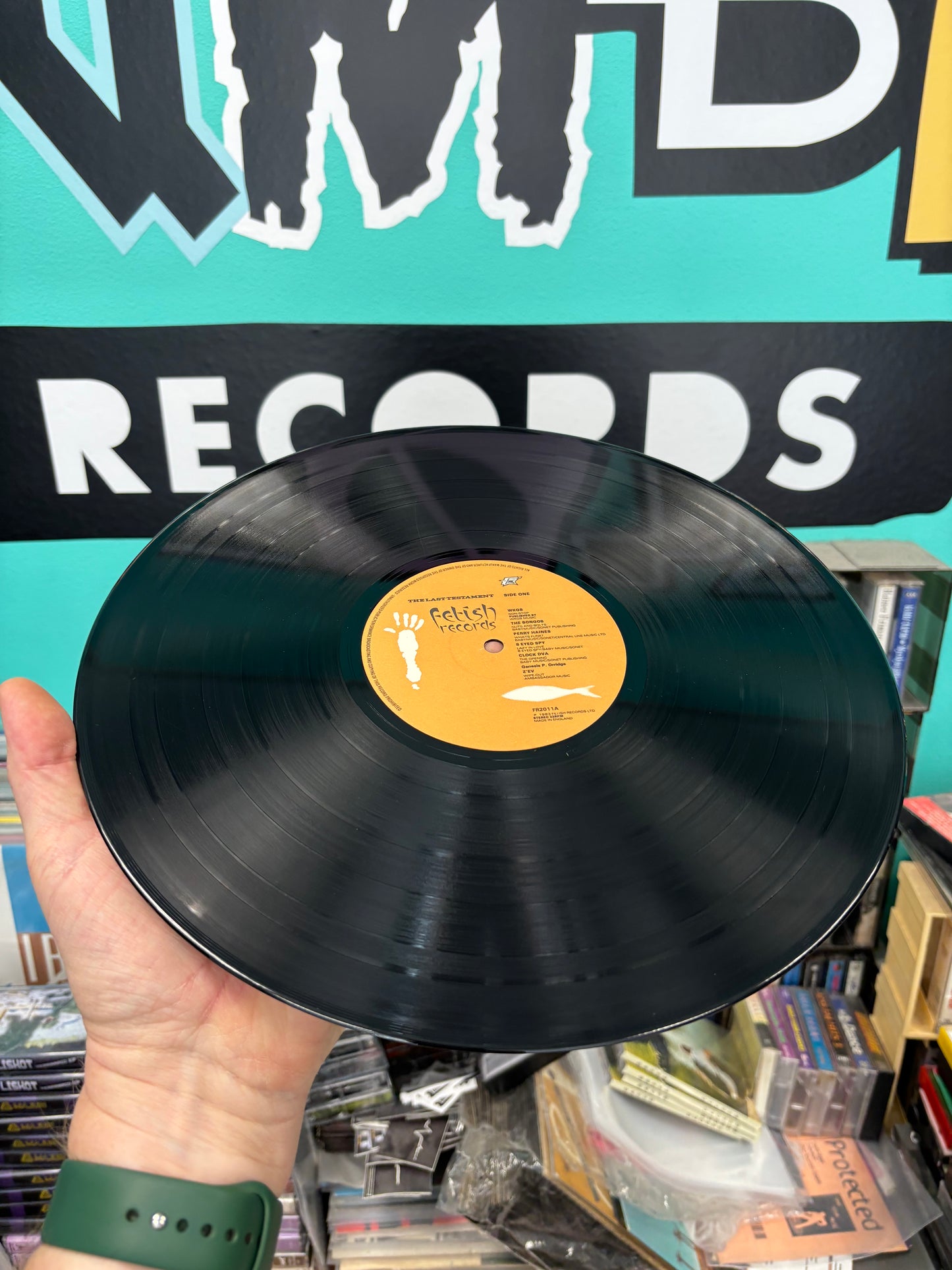The Last Testament - Fetish Records Compilation, LP, 1st pressing, Fetish Records, UK 1983