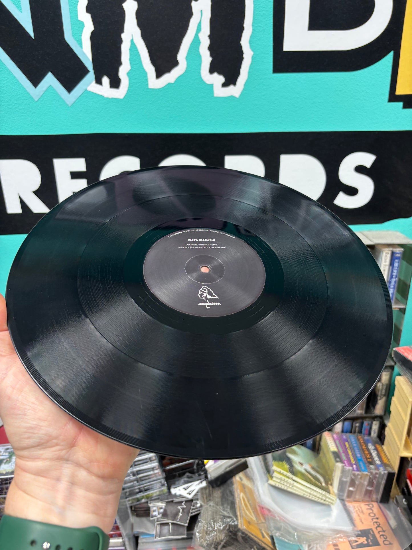 Wata Igarashi: Ciphers EP Remixes, 12inch, Black, Midgar, Germany 2017