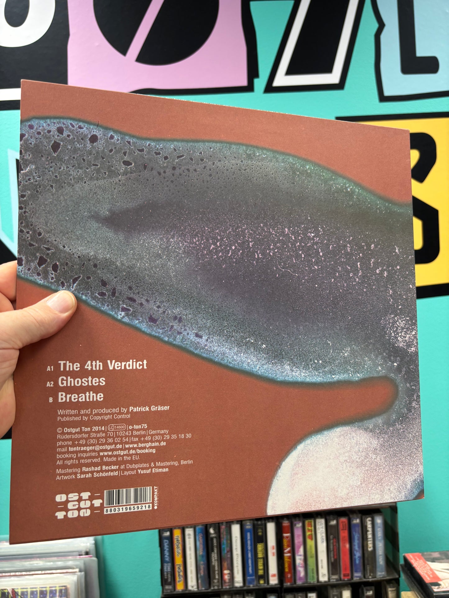 Answer Code Request: Breathe EP, 12inch, Only official pressing, Ostgut Ton, Germany 2014
