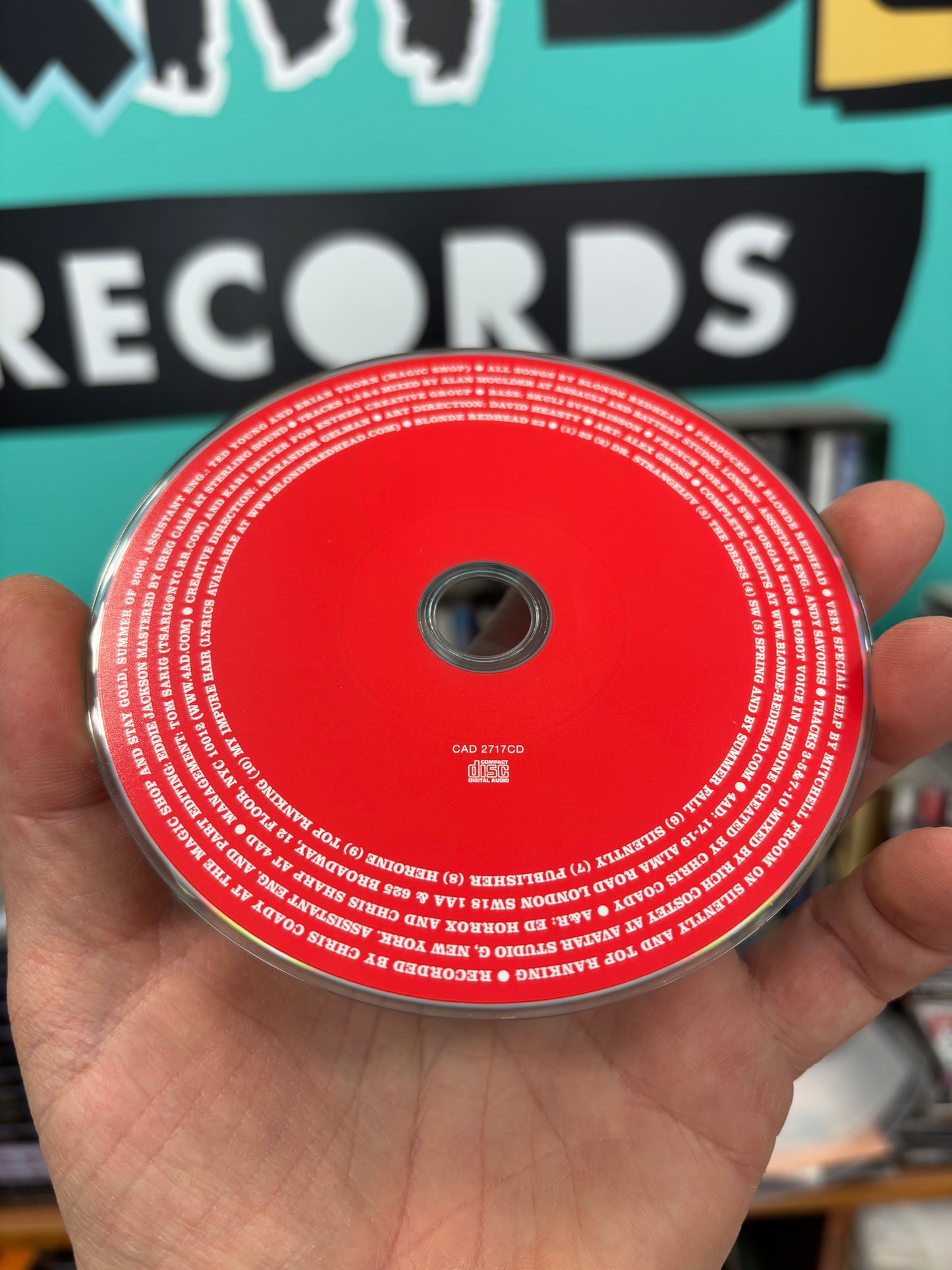 Blonde Redhead: 23, CD, 4AD, Europe 2007