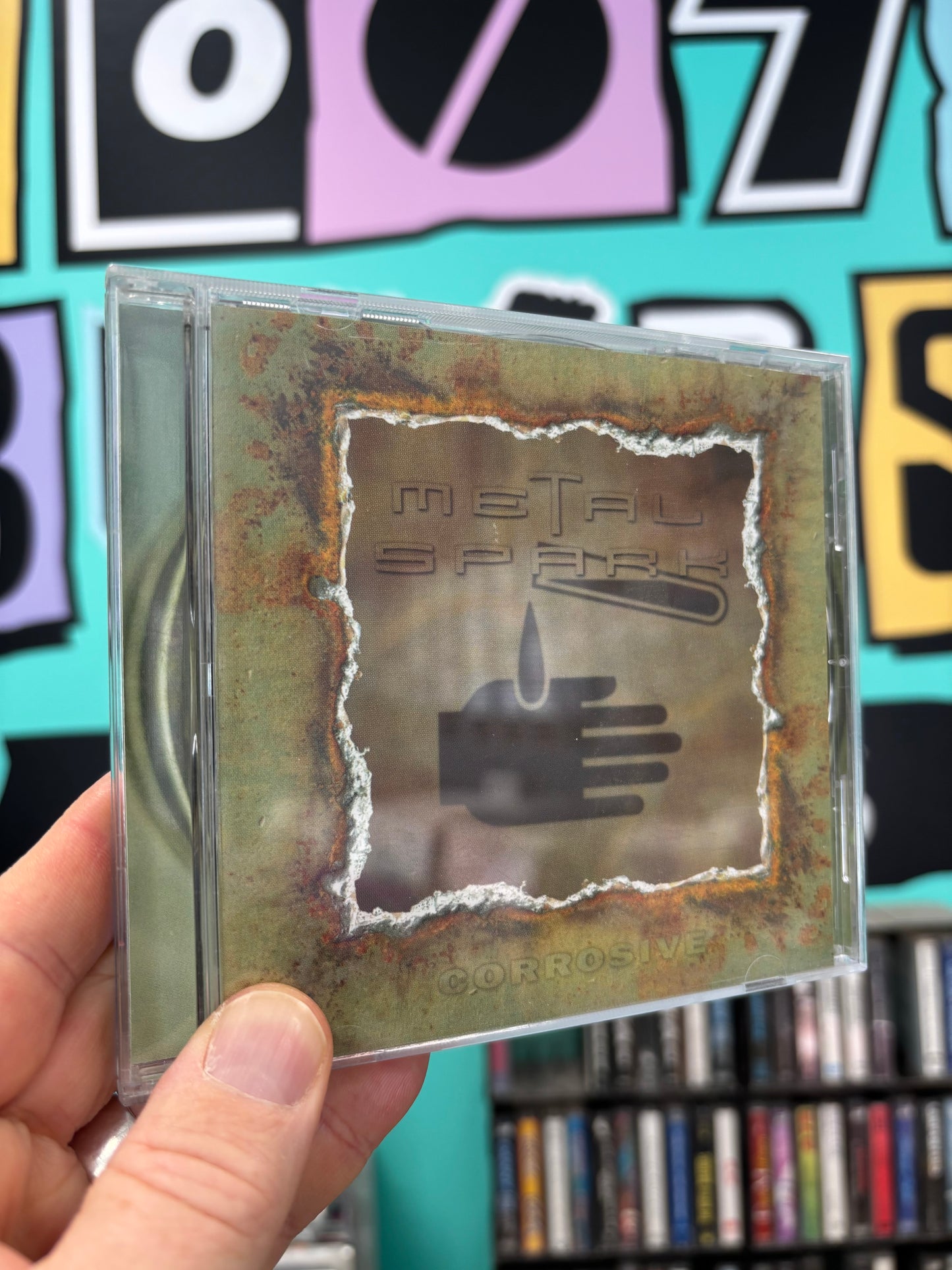 Metal Spark: Corrosive, CD, 1st pressing, Blue Room Released, UK 1998