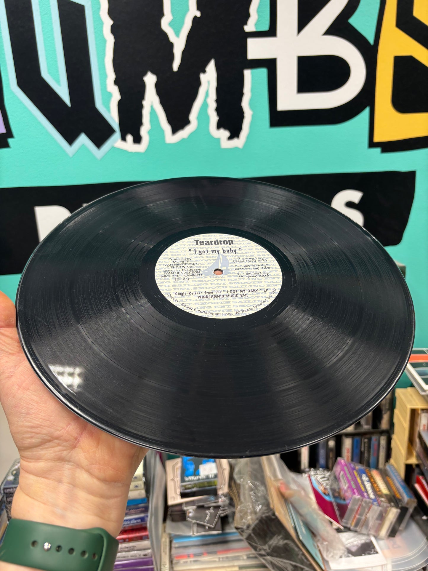 Teardrop: I Got My Baby, 12inch, Only pressing, Smooth Sailing Records, US 1997