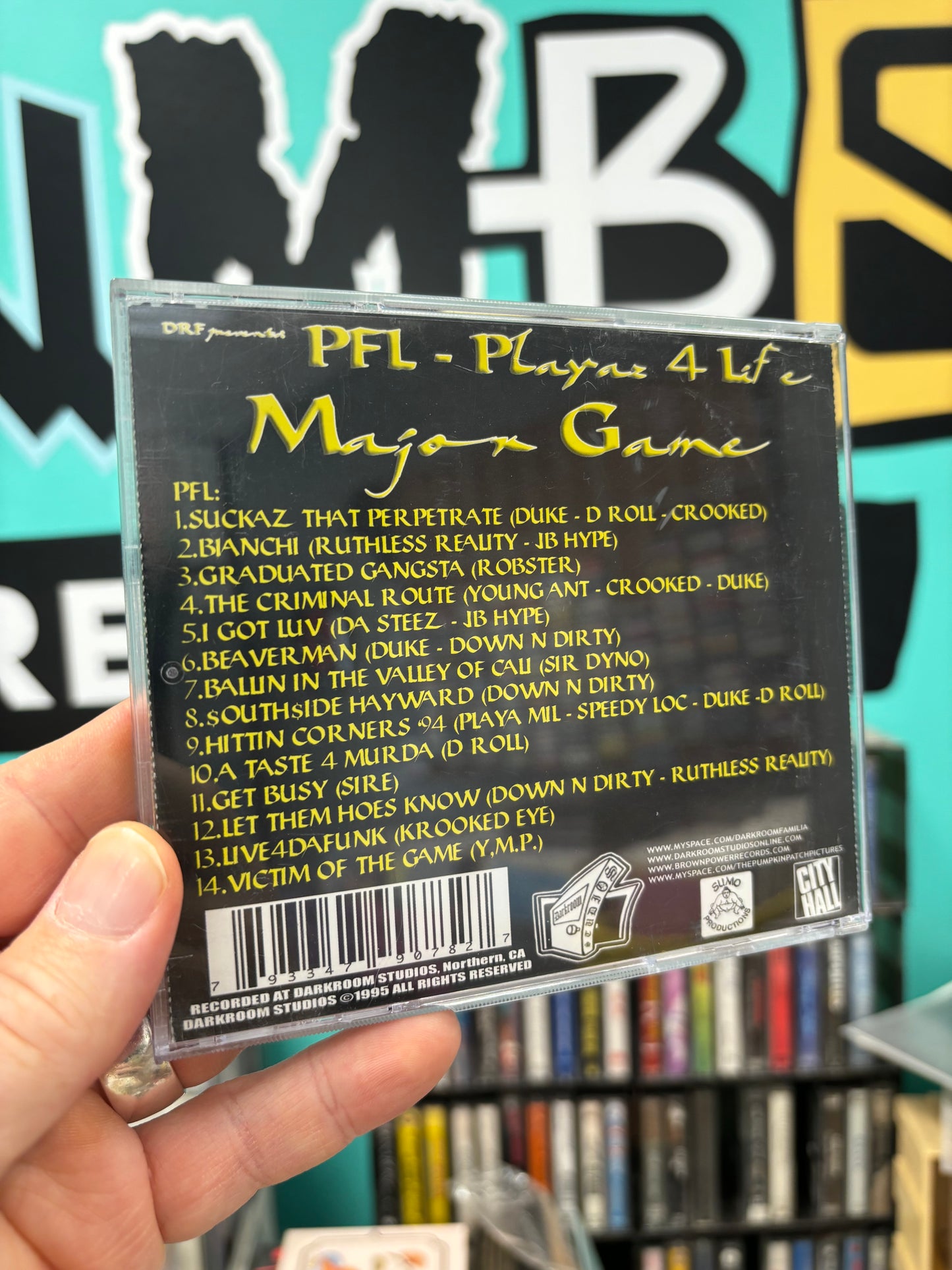 Darkroom Familia presents - Playaz 4 Life: Major Game, CD, reissue, Darkroom Studios, US 2010