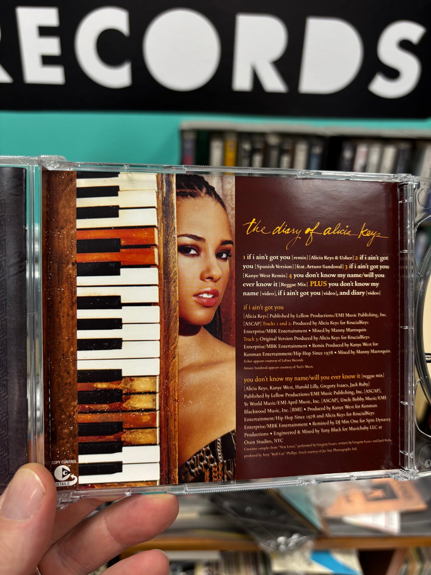 Alicia Keys: The Diary Of Alicia Keys, 2CD, Copy Protected, Enhanced, J Records, Europe 2004