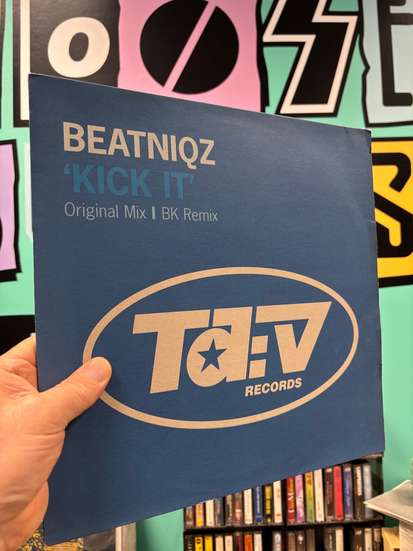Beatniqz: Kick It, 12inch, 1st pressing, TdV Records, UK 1999