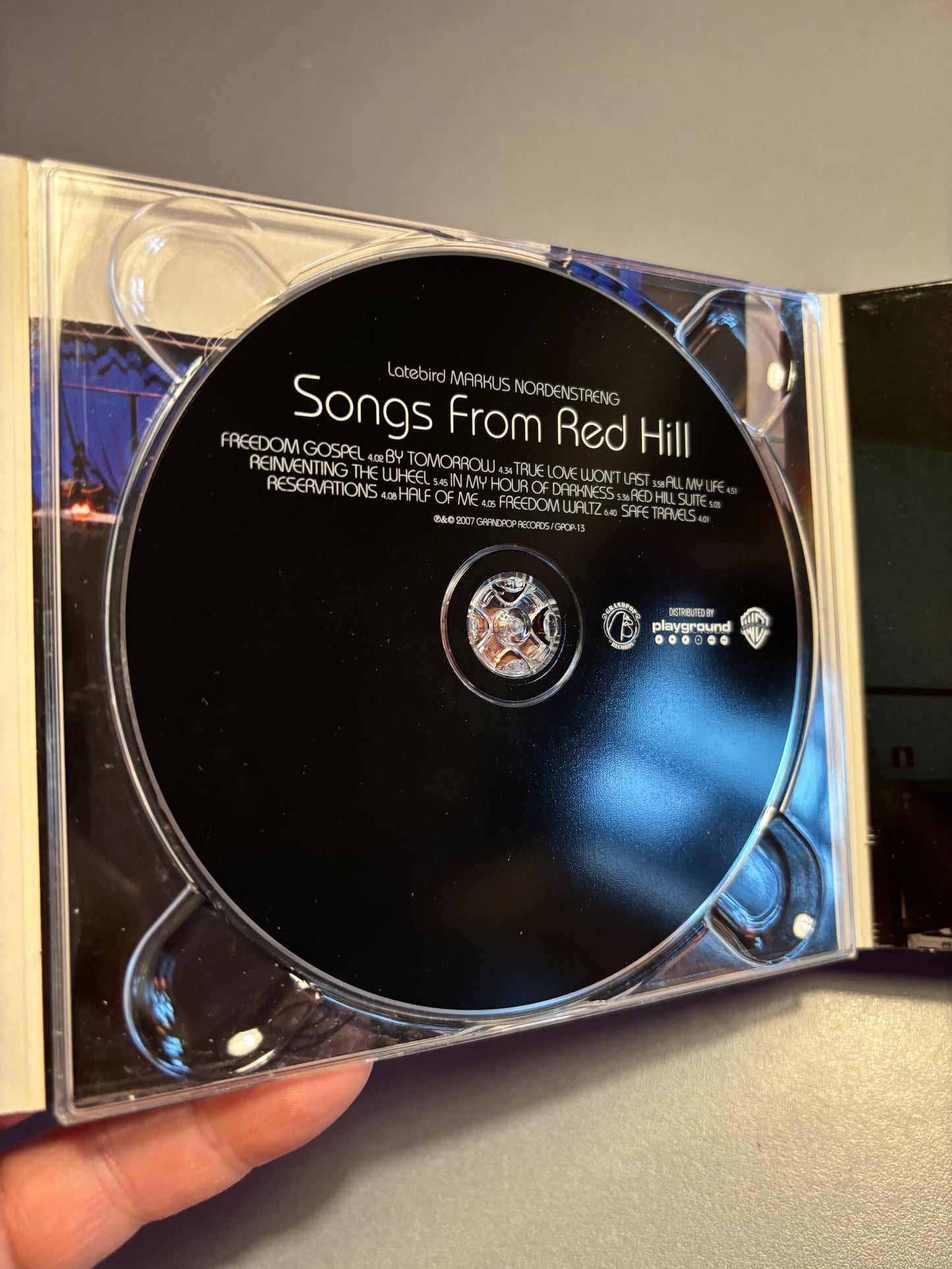 Latebird Markus Nordenstreng: Songs From Red Hill, CD, Only CD pressing, Grandpop Records, Finland 2007