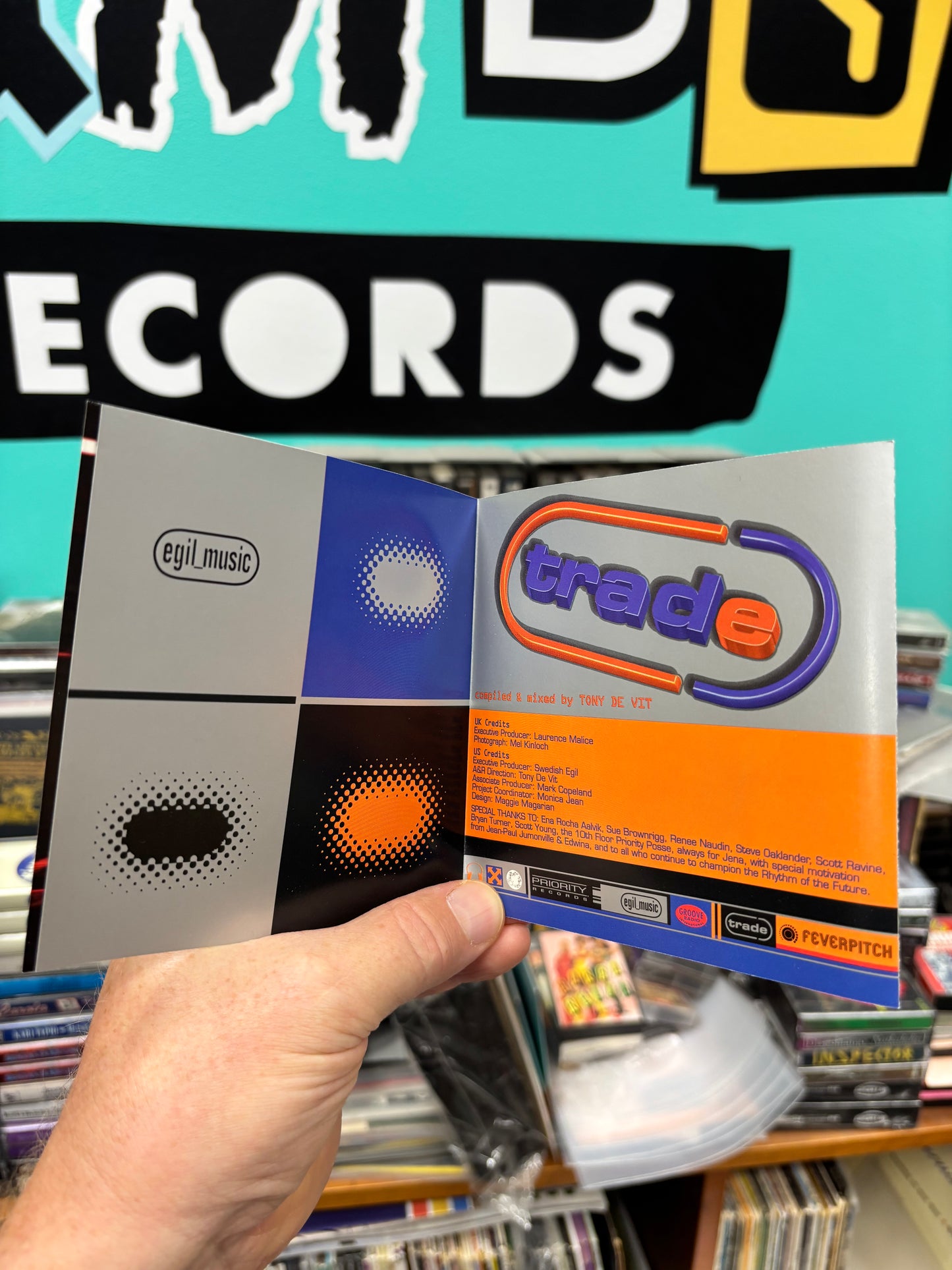 Tony De Vit: Trade, CD, reissue, Compilation, Mixed, Priority Records, US 1998